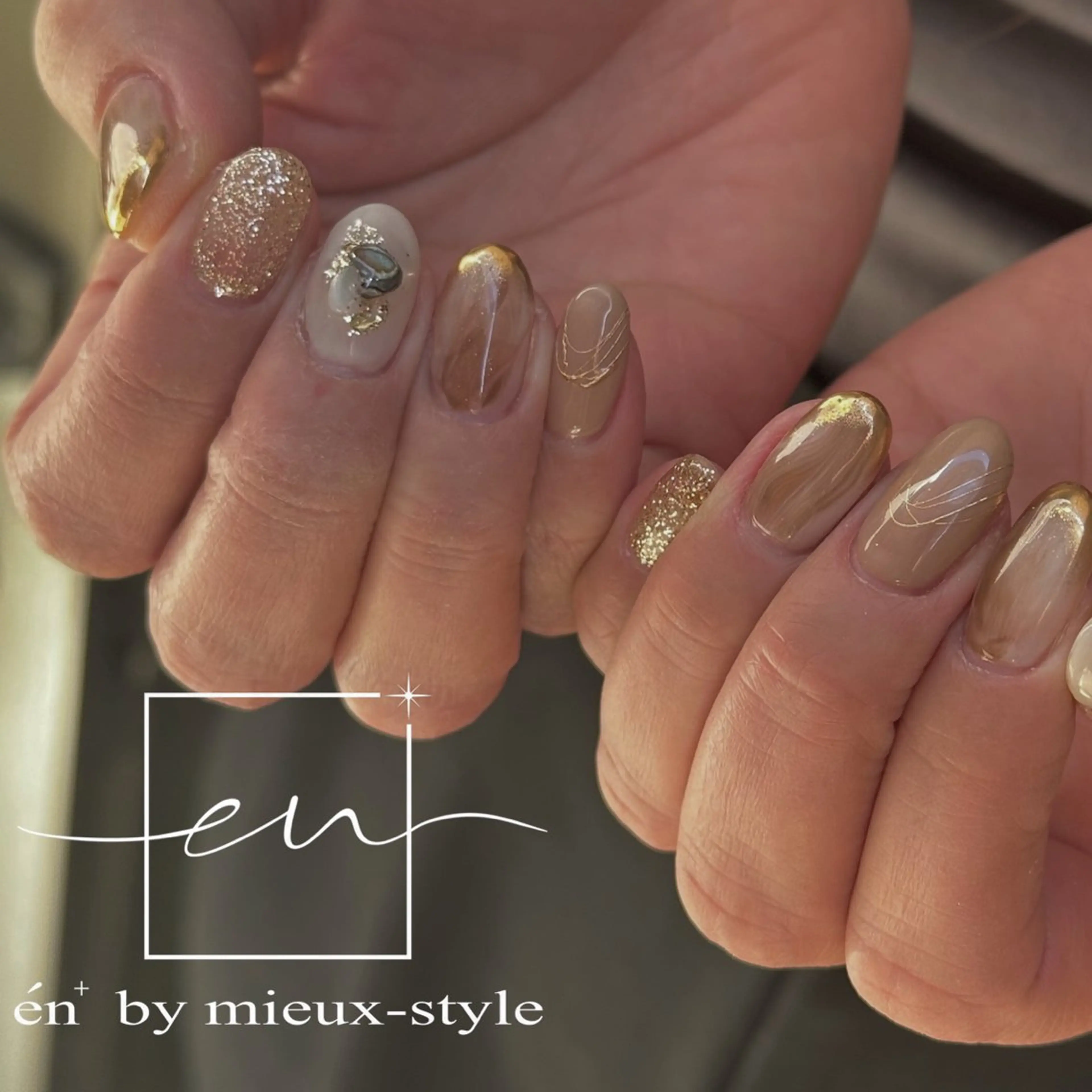 ネイル mieux-myu /立川nuanceのネイルデザイン