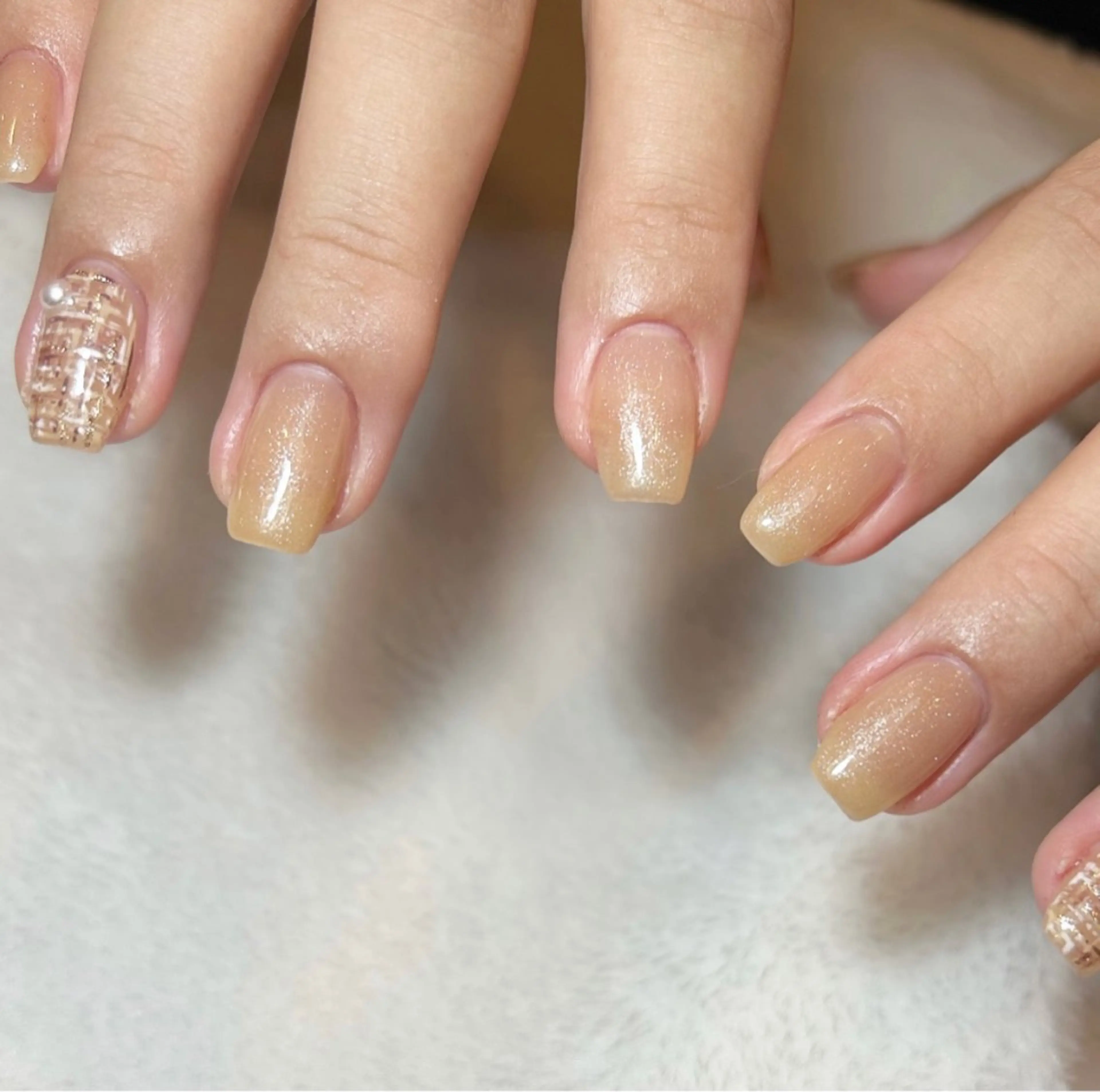 ミディアム ハンドネイル Nishiyama Honokaのネイルデザイン