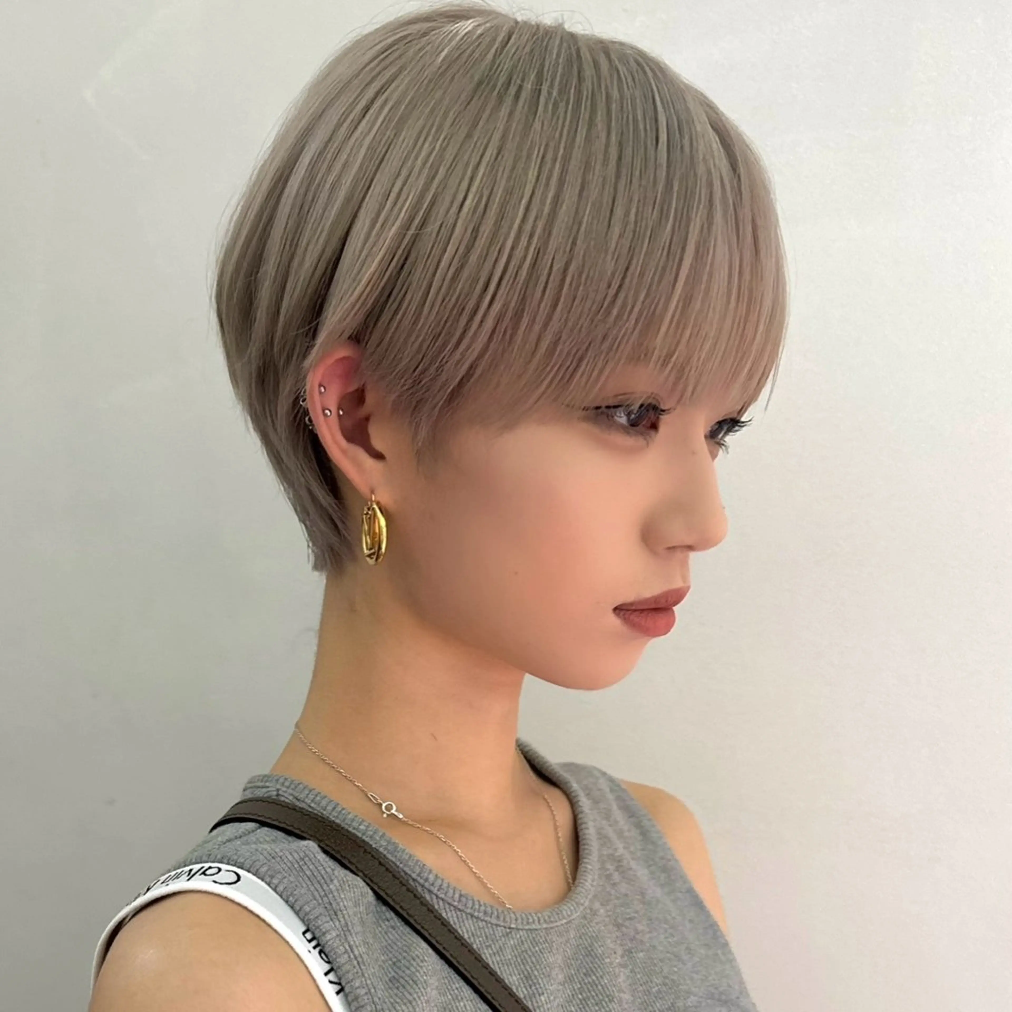 ショート ミルクティーベージュ 🩰🤎miharuのヘアスタイル