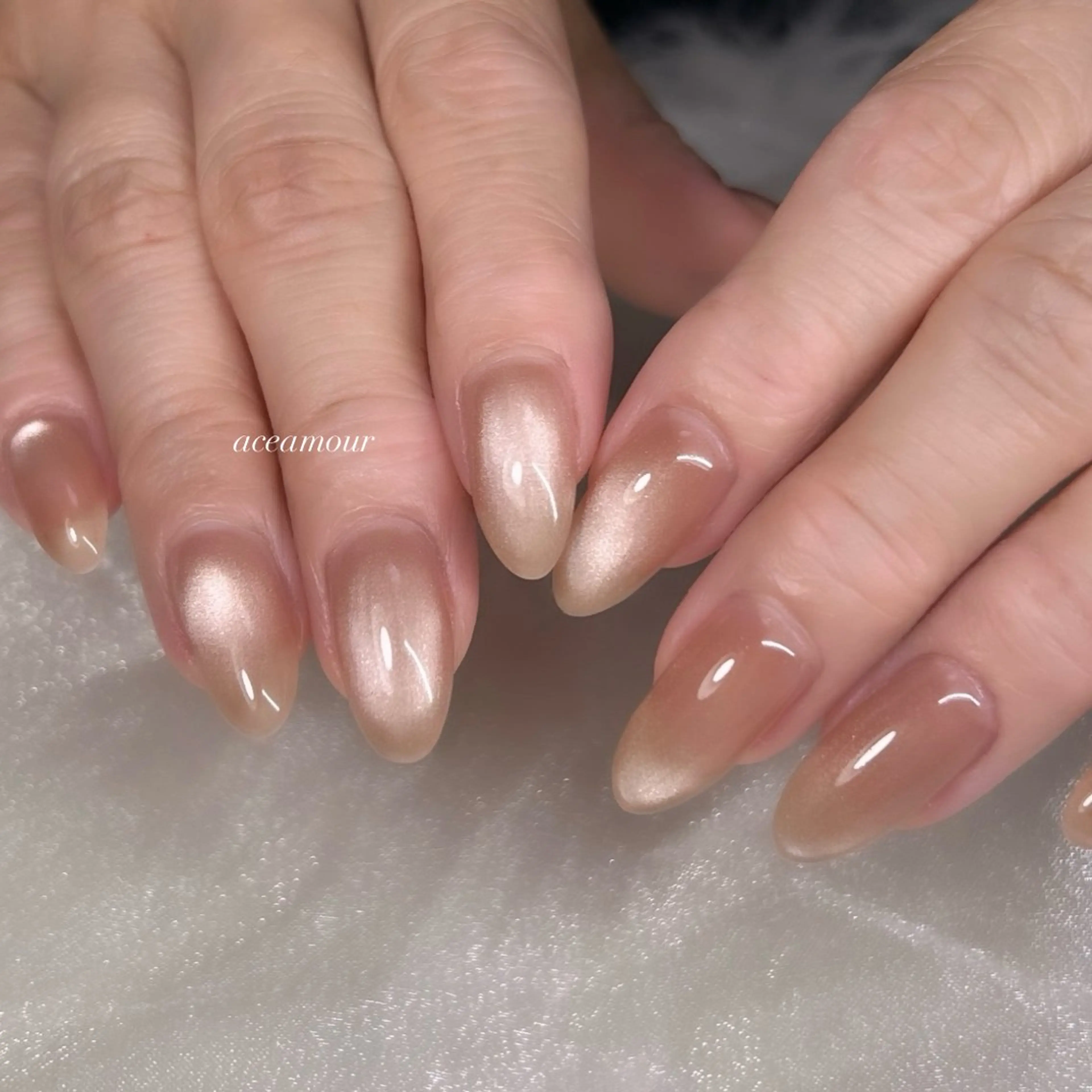 ネイル ハンドネイル ネイル/耳つぼ /新ホワイトニングのネイルデザイン