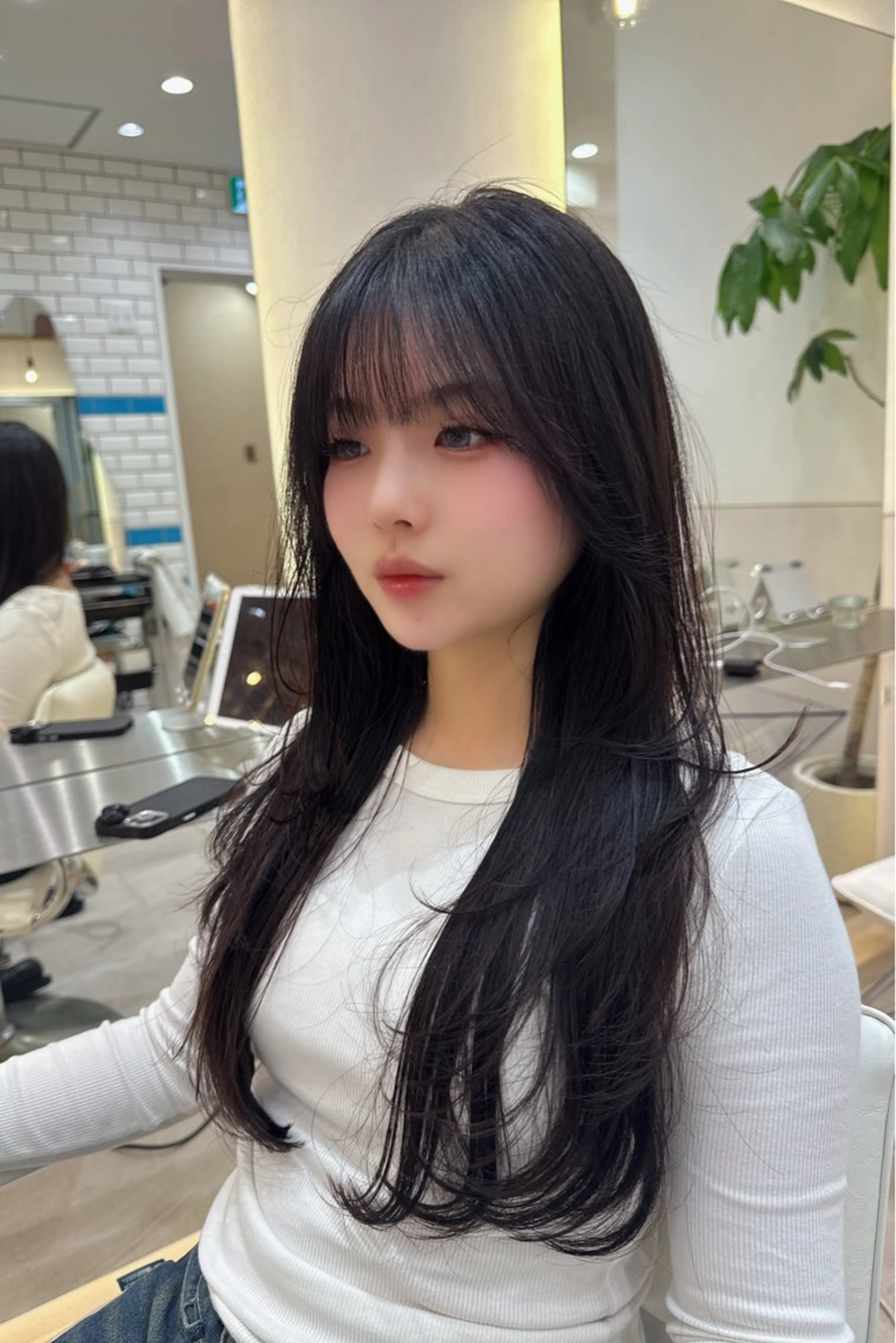 ロング カラー トリートメント 韓国アイドルヘア/ 大人ショートリョウヤのヘアスタイル