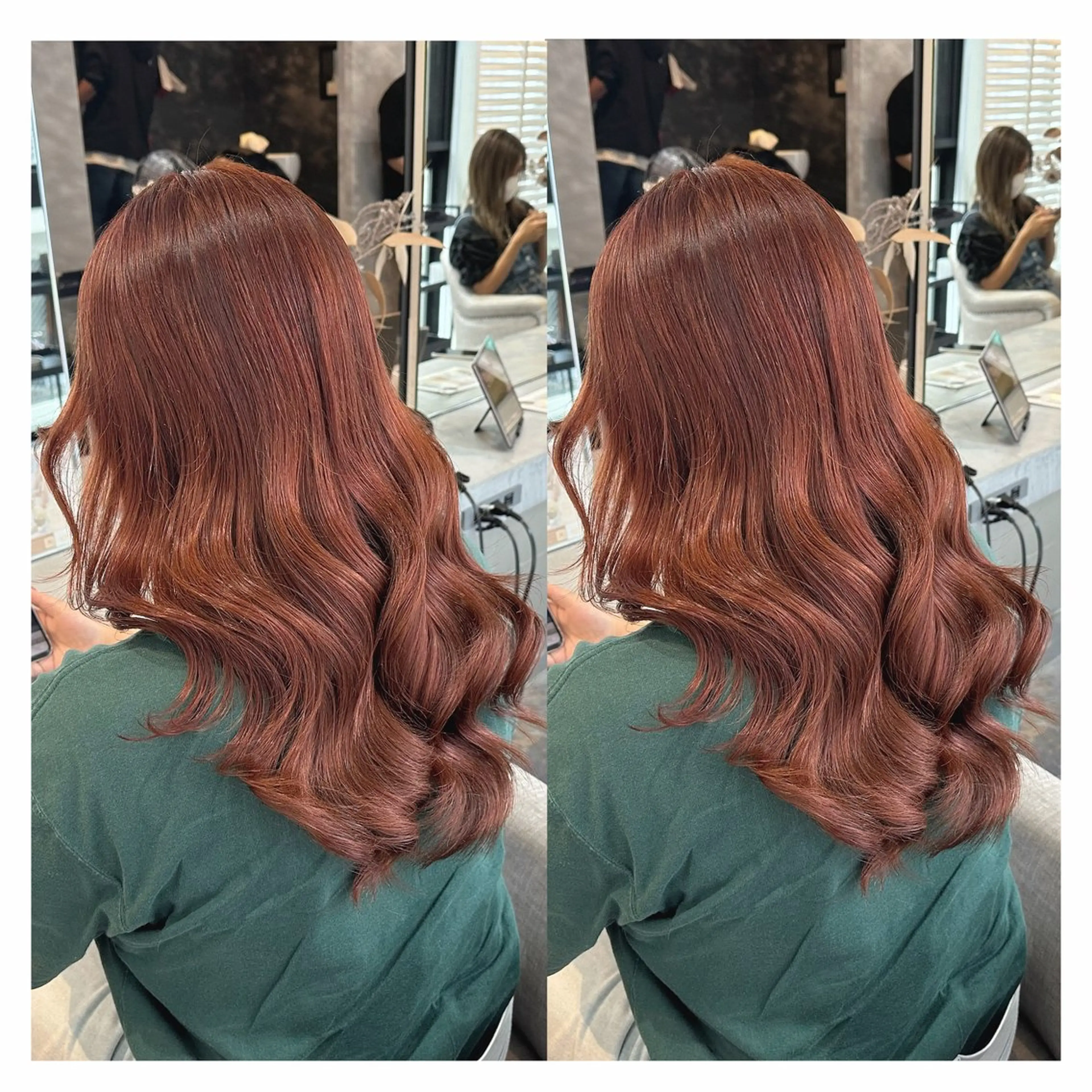 ロング カラー ヘアカラー 🖤kana/艶髪/ 韓国風カラー🖤のヘアスタイル