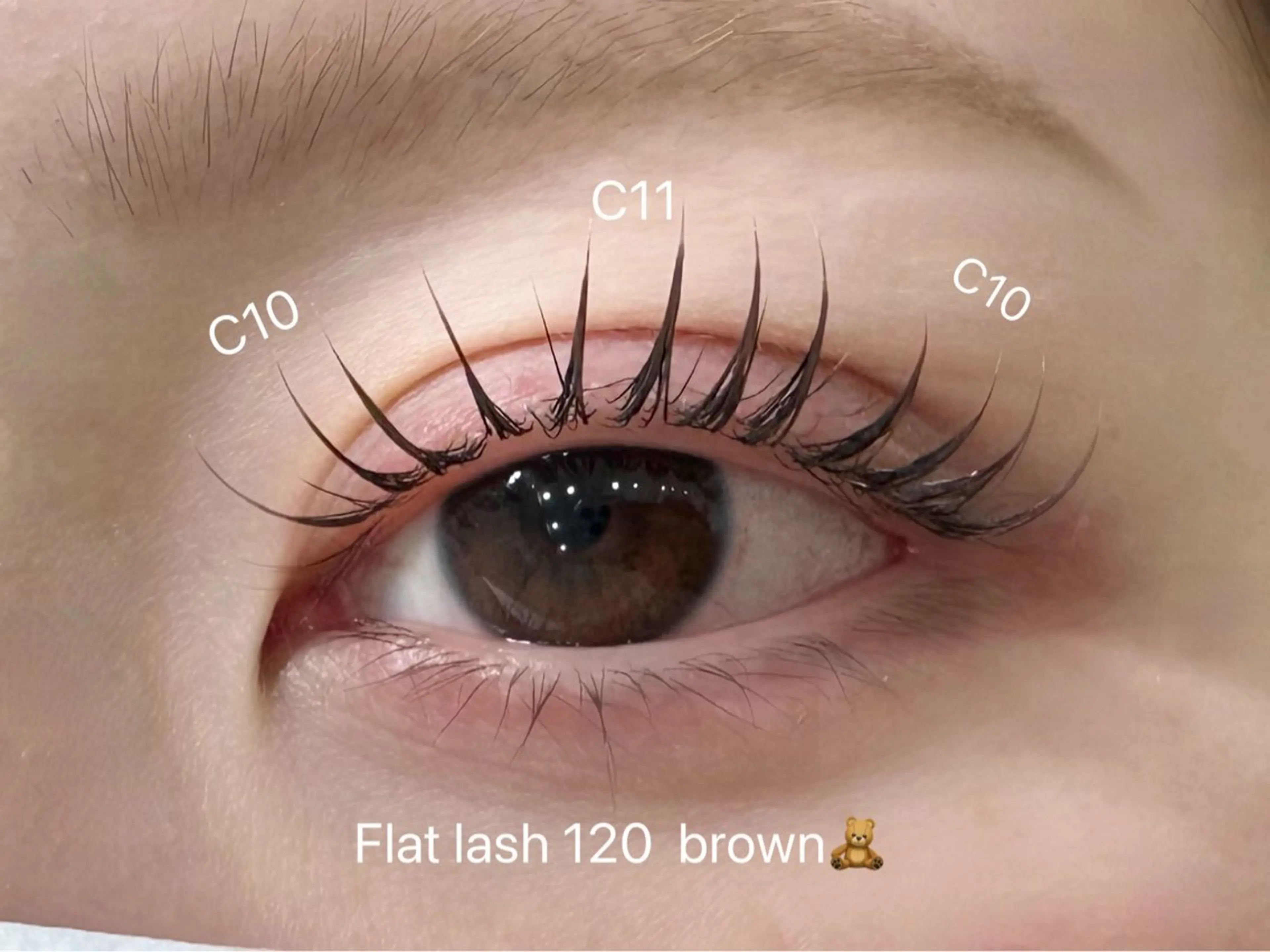 マツエク・マツパ 巻口 さくらのマツエク・マツパデザイン