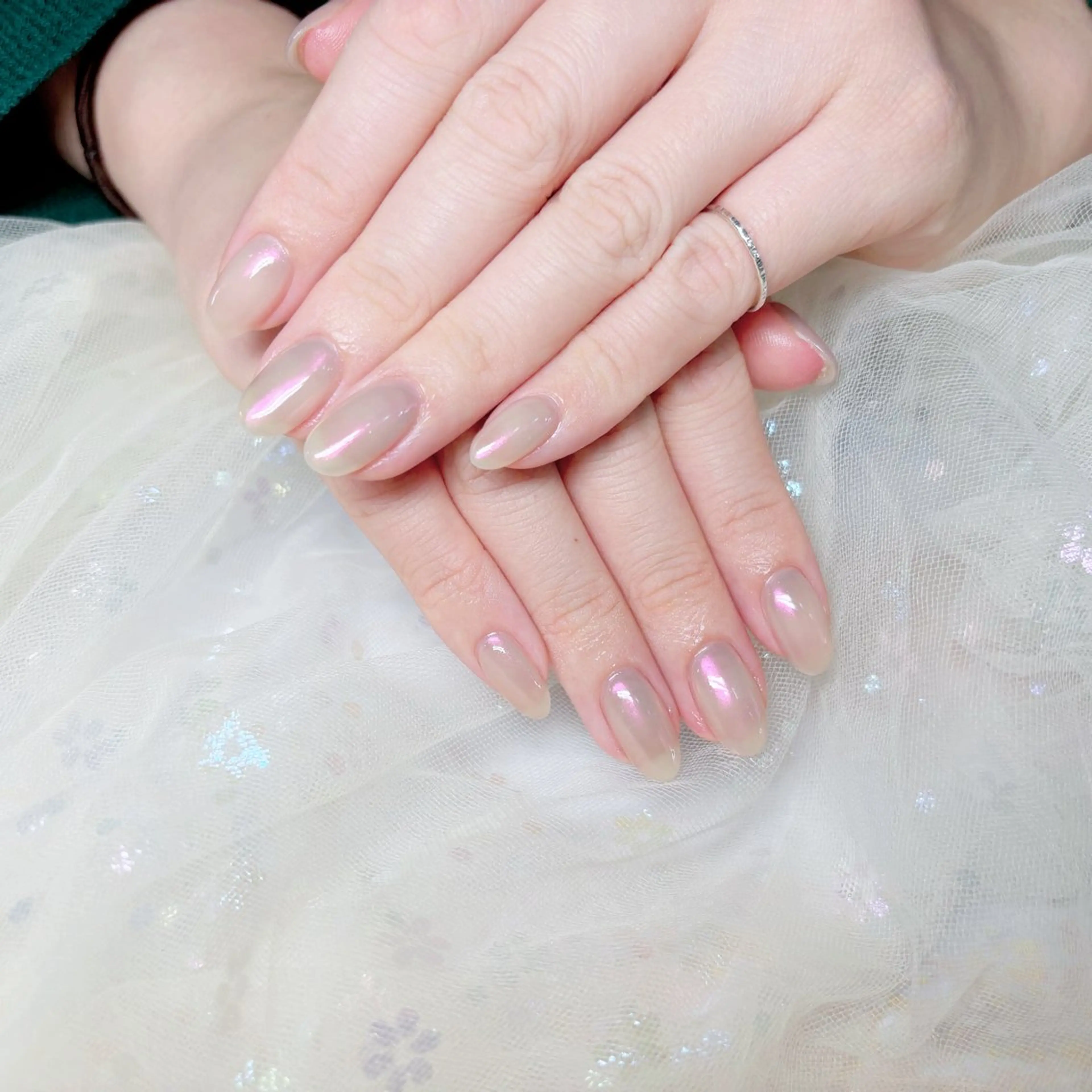 ネイル ハンドネイル H3 Nail Tsuki🦋💙のネイルデザイン