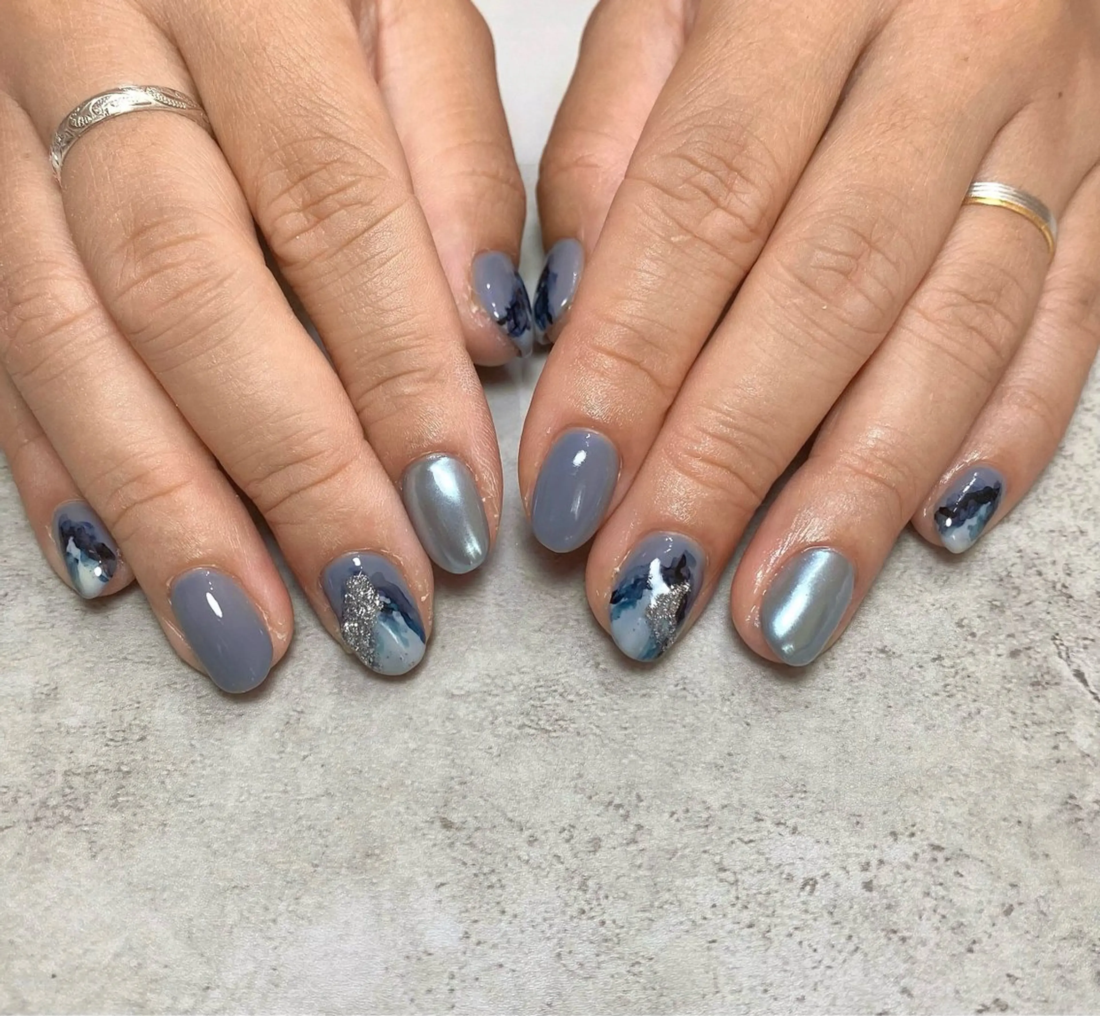 ショート cattleya nailのネイルデザイン