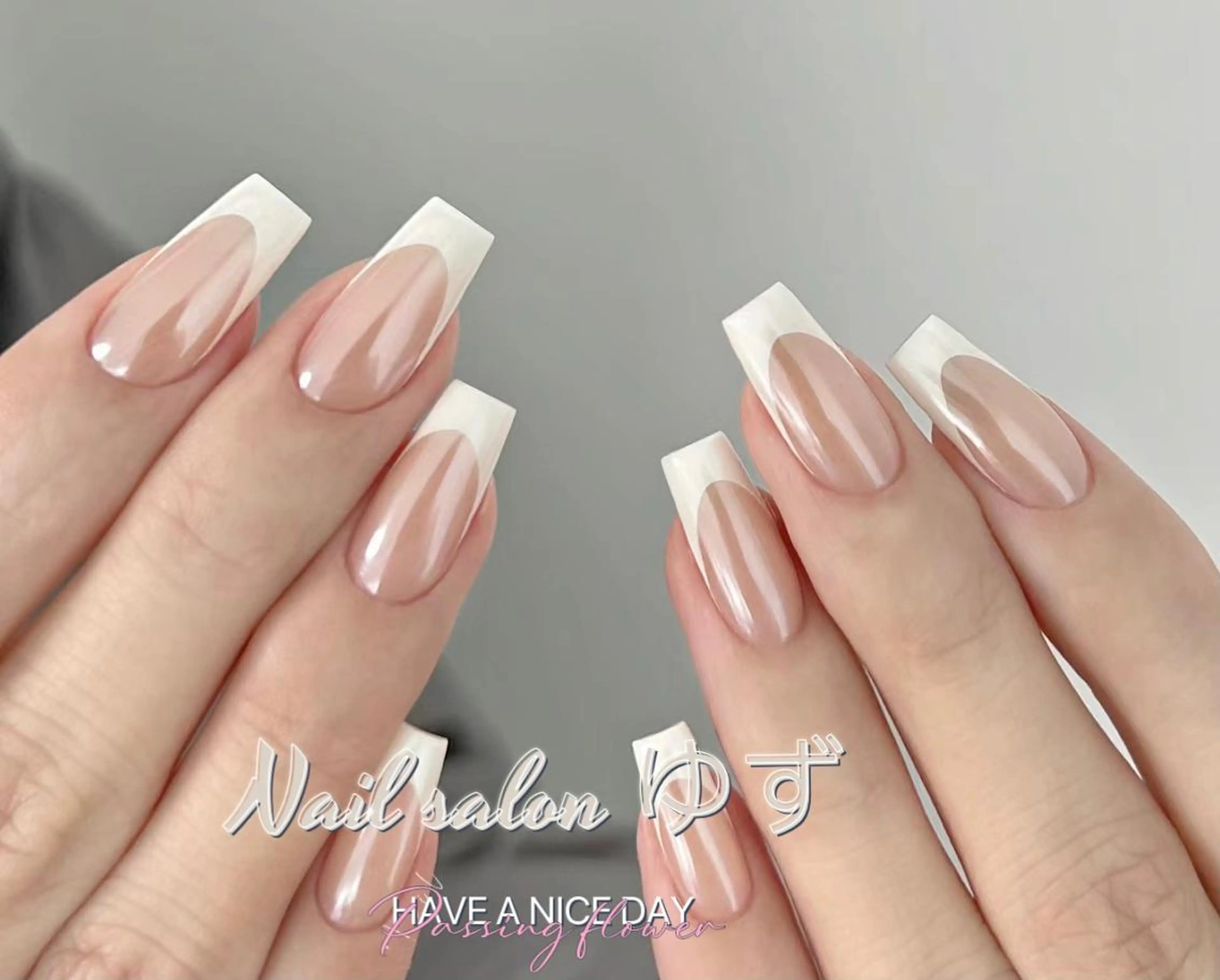 フレンチネイルの写真