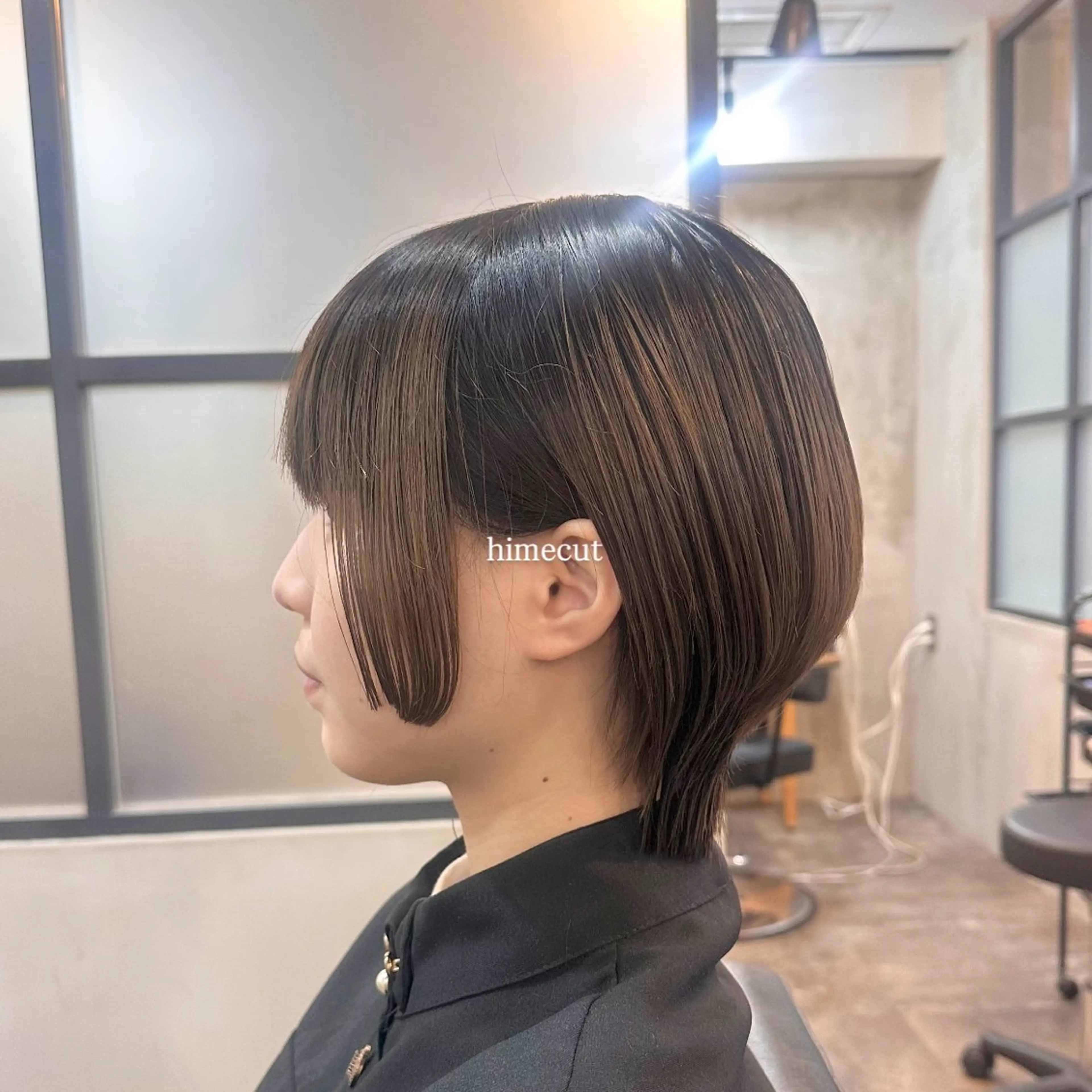 ショート カラー カット 縮毛矯正 トリートメント makoto / 韓国風ヘア🎀🪄︎のヘアスタイル