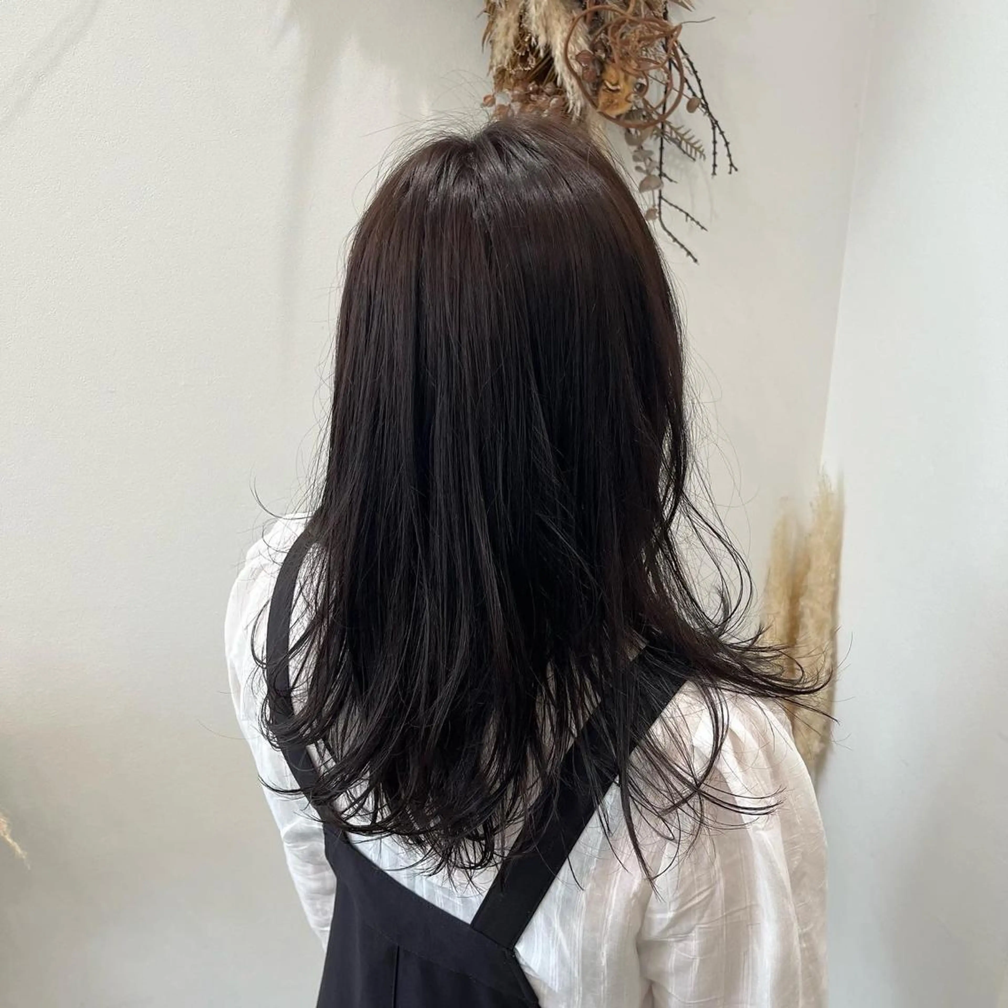 カラー 松本 玲菜のヘアスタイル