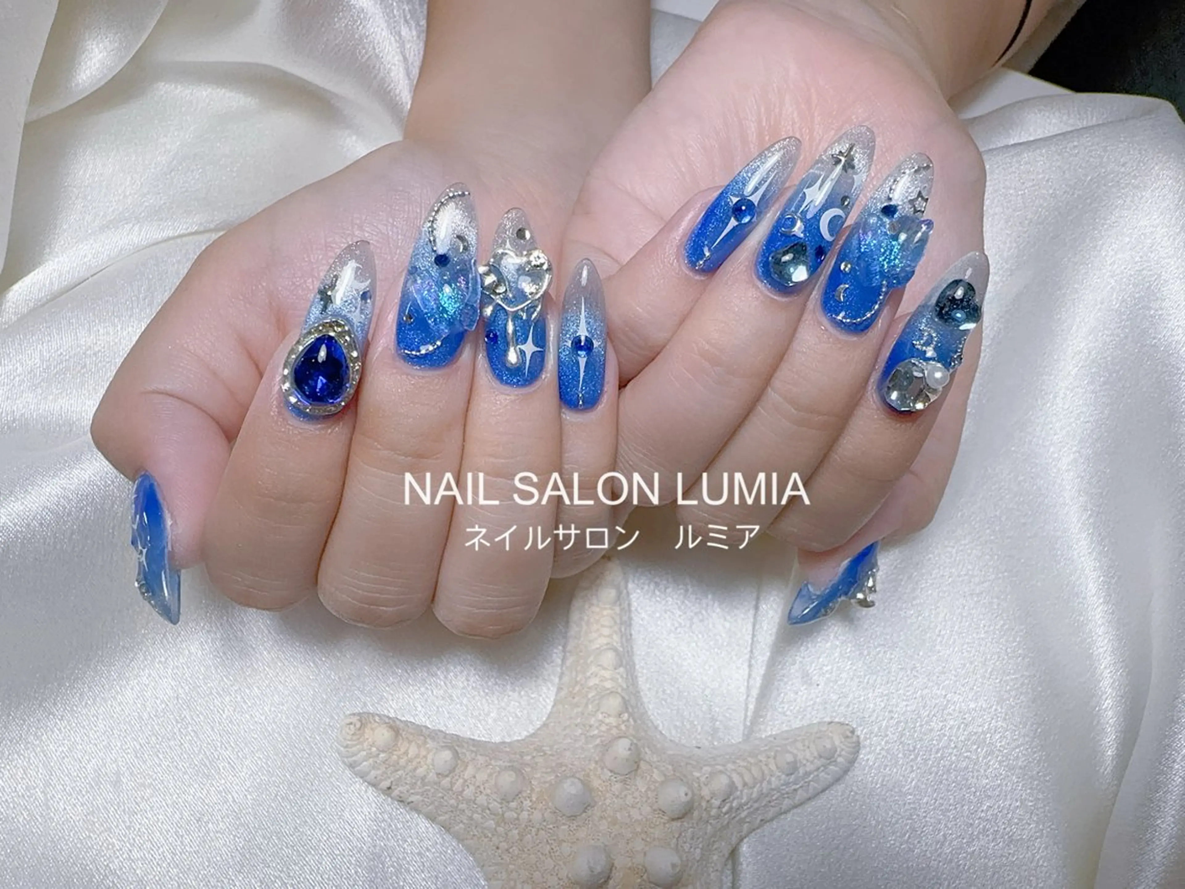 ネイル ハンドネイル ネイルサロン ルミア Lumia 店長のネイルデザイン