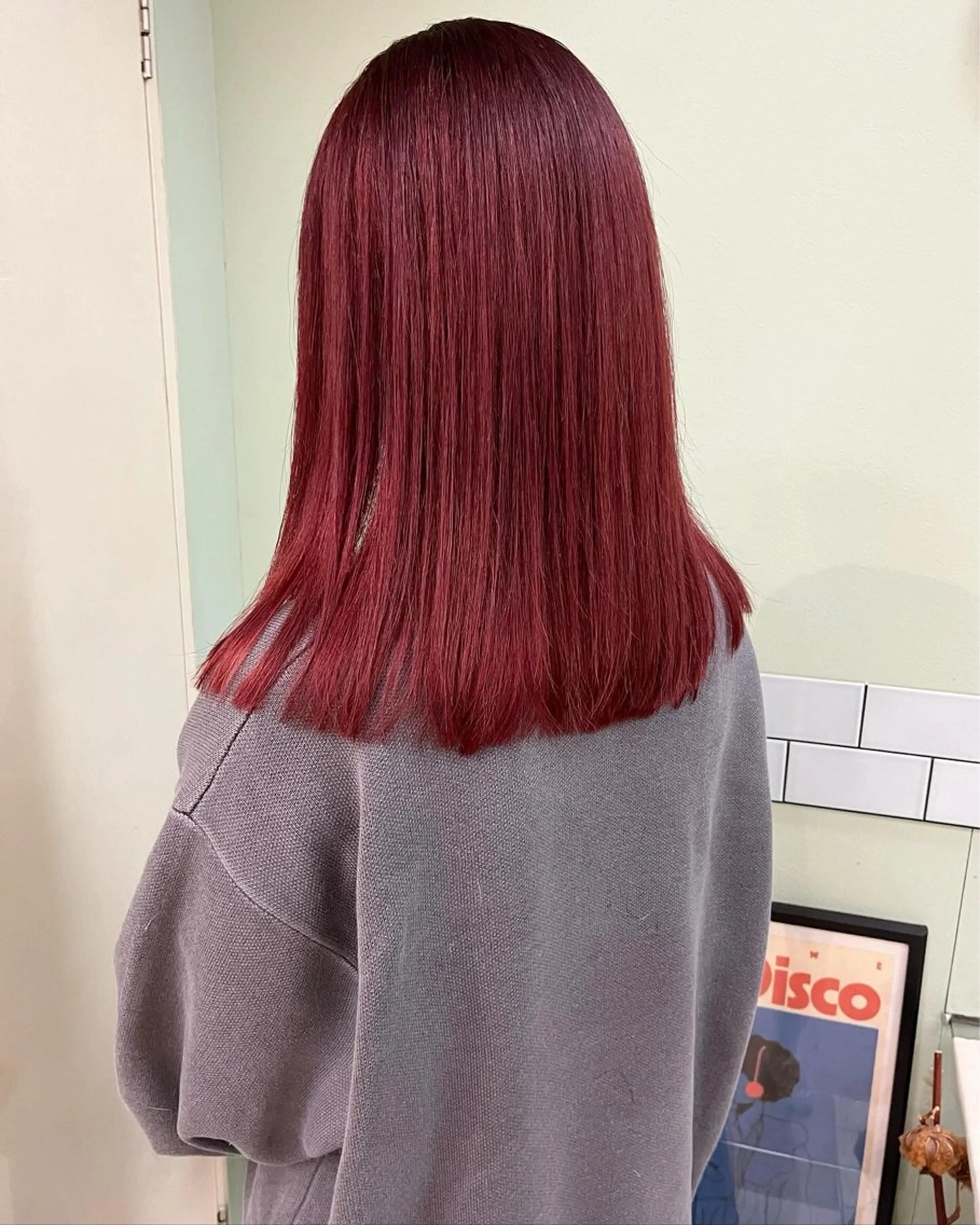 セミロング カラー カット ヘアカラー ﾊｲﾄｰﾝ/ｼｮｰﾄ 村上淳乃🐥のヘアスタイル