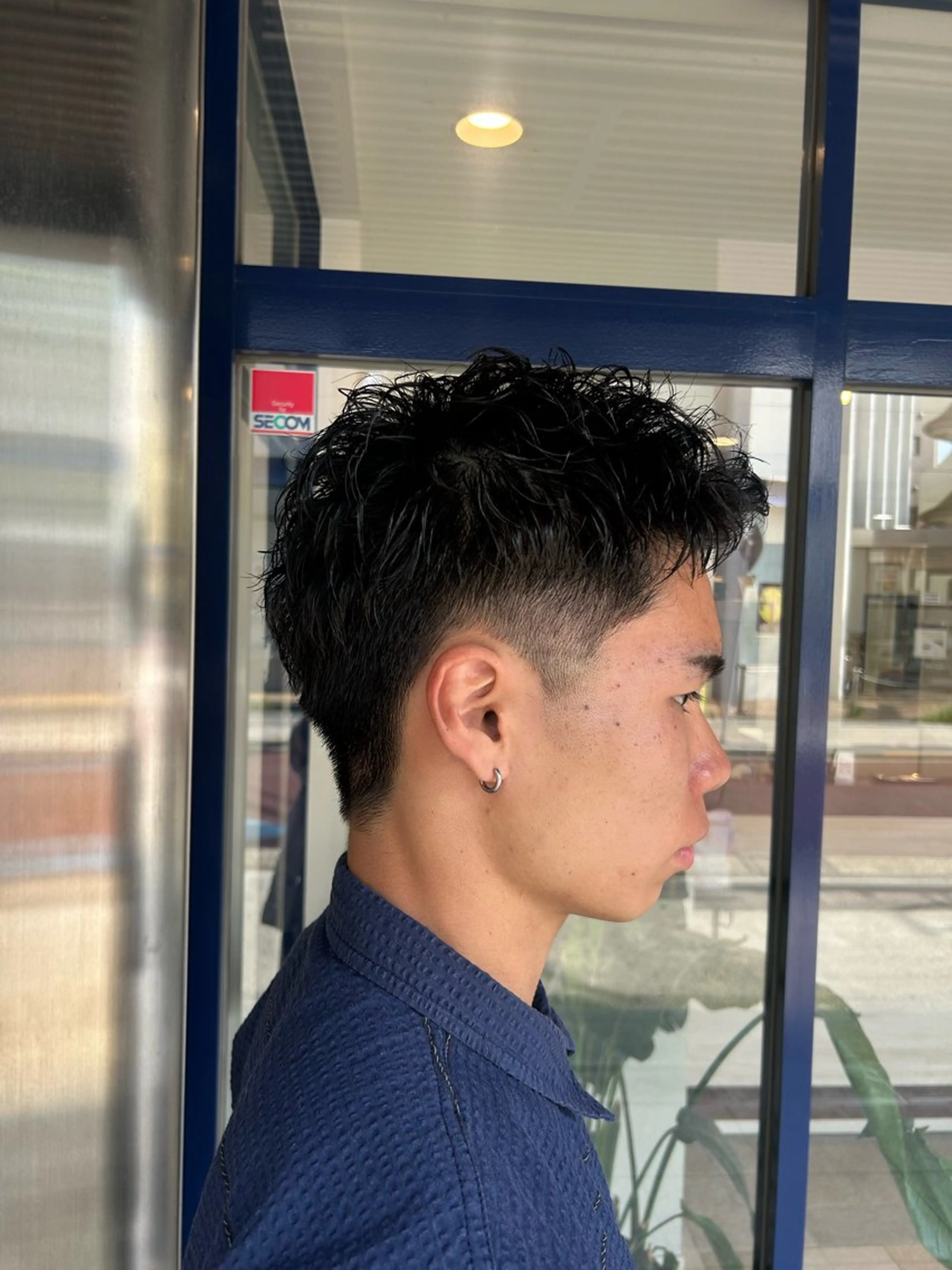 ショート メンズ カット パーマ 脇野 真琴のヘアスタイル