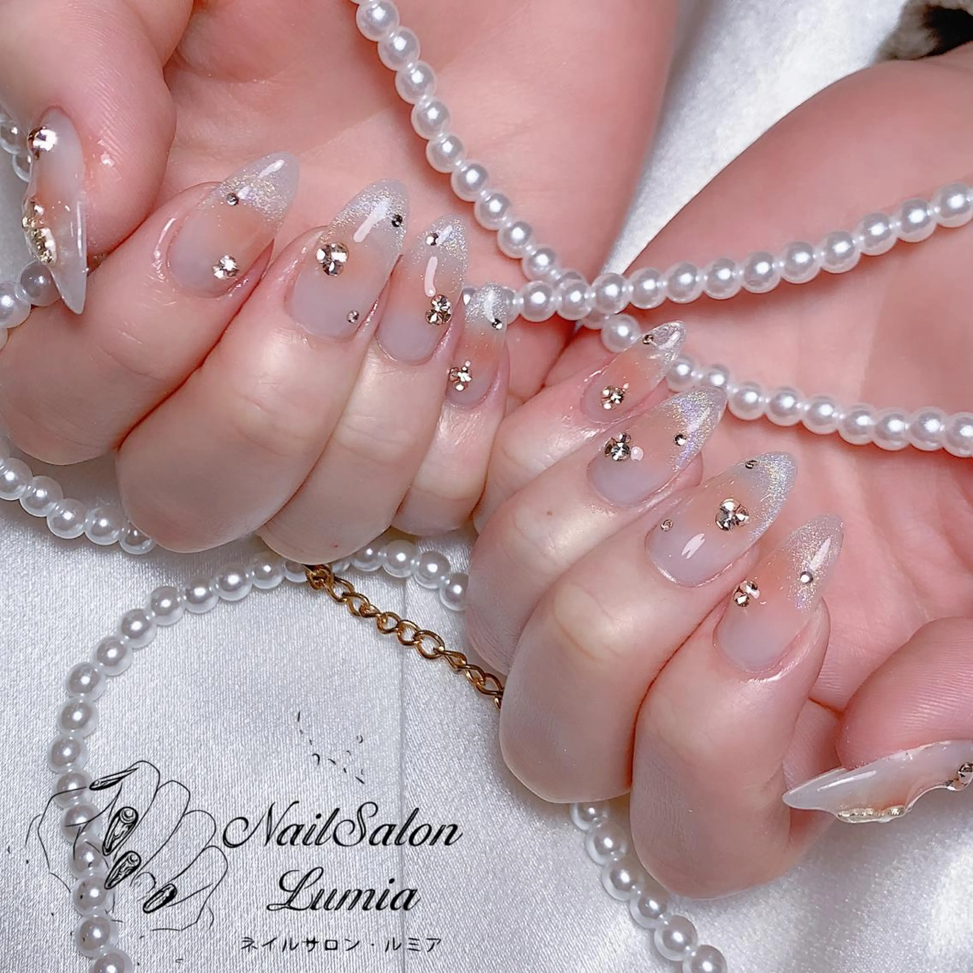 ネイル ハンドネイル ネイルサロン ルミア Lumia 店長のネイルデザイン