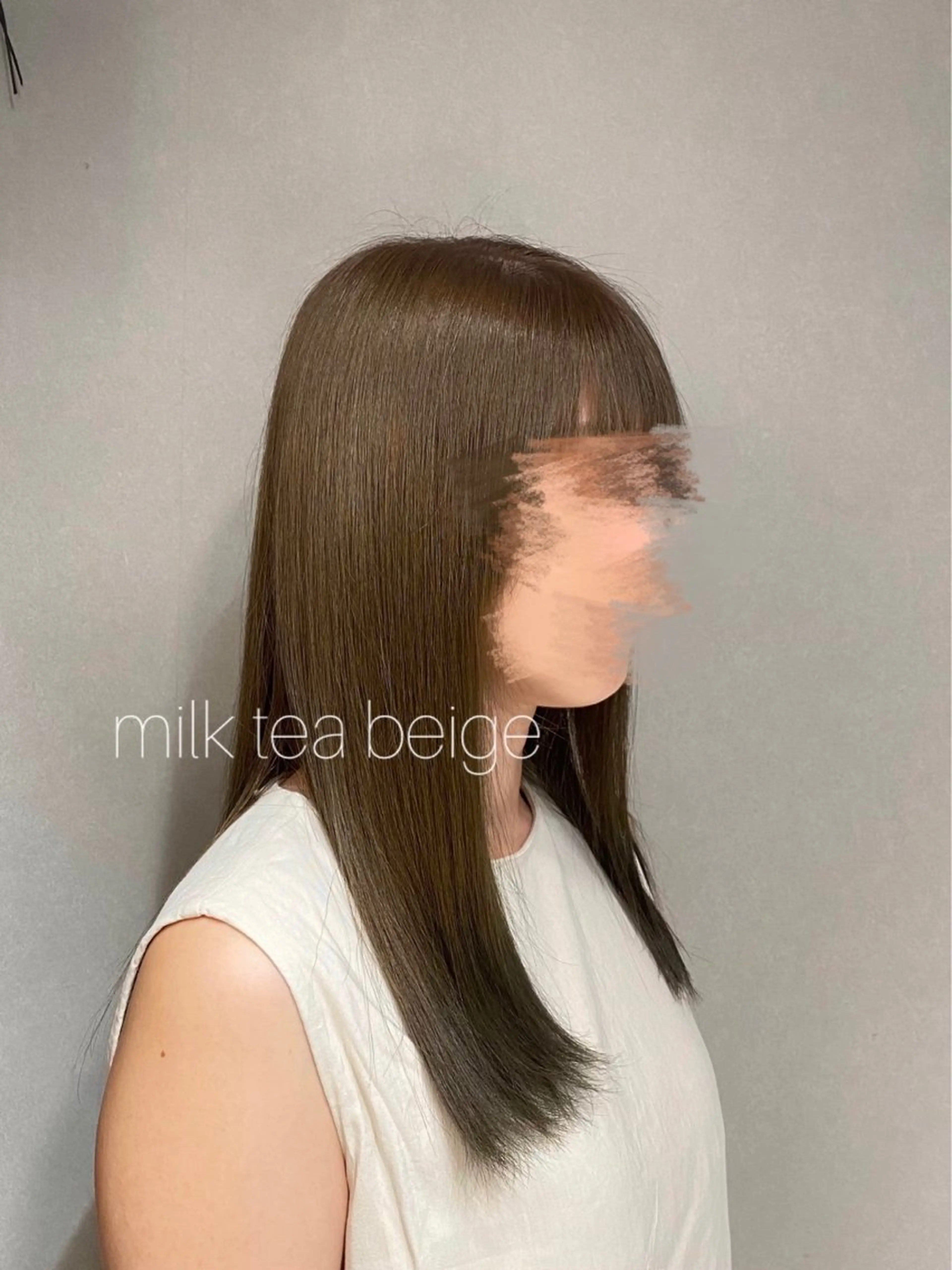 ロング ヘアカラー トリートメント 🫧髪質改善 🌼きさき🌼のヘアスタイル