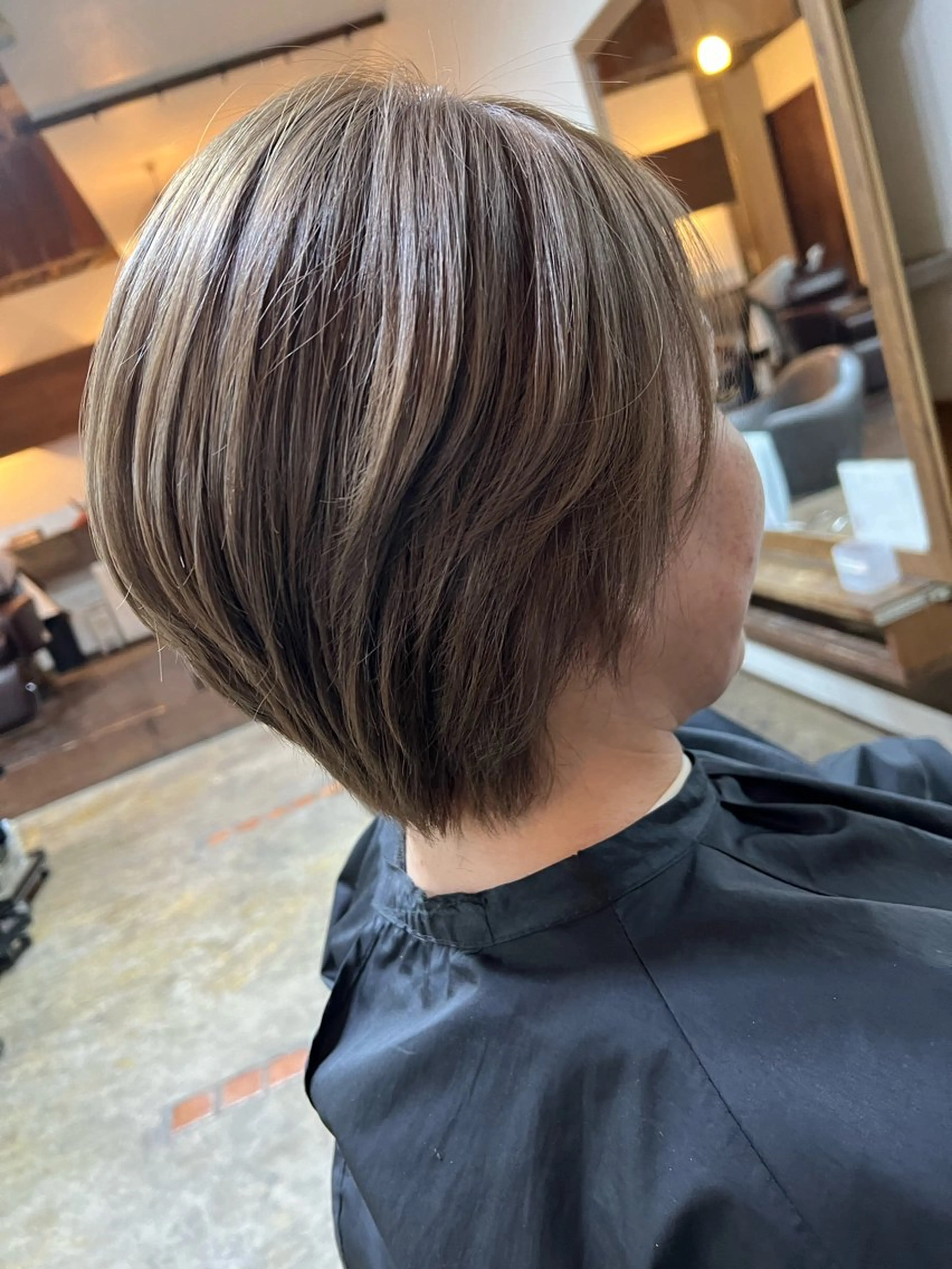 ショート カラー ジョリフィーユ高石所属・joliefille 高石店☘️熊澤丈将のヘアスタイル