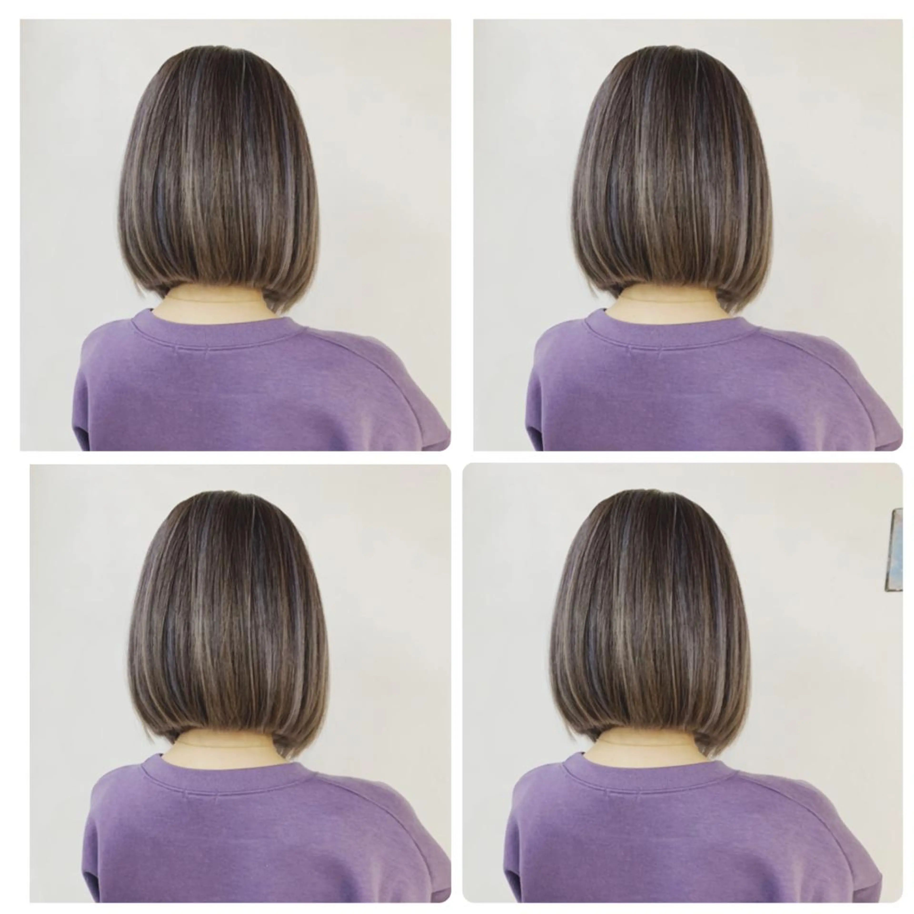 カラー カット ヘアカラー トリートメント 京都大人女性ショート 徒歩1分/秋山のヘアスタイル