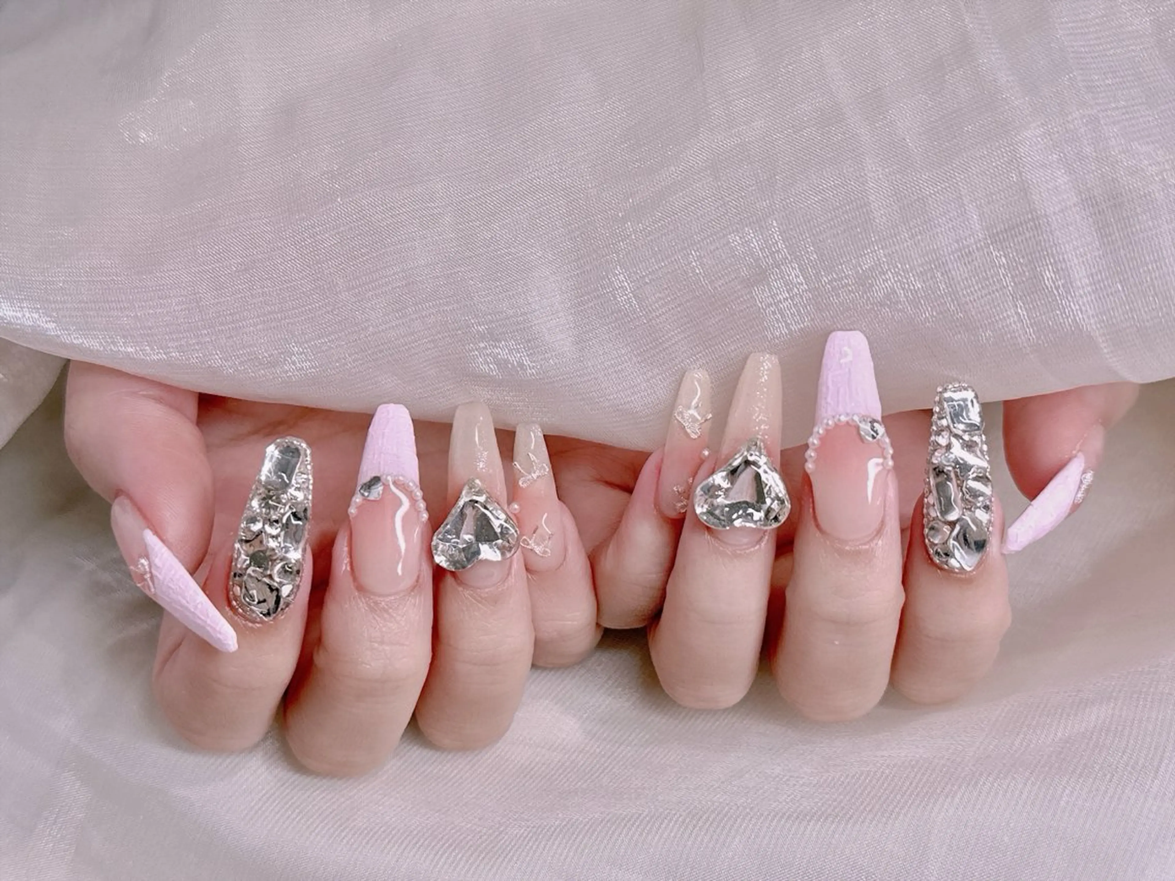 ネイル 長さだし専門店 M2 rikaのネイルデザイン