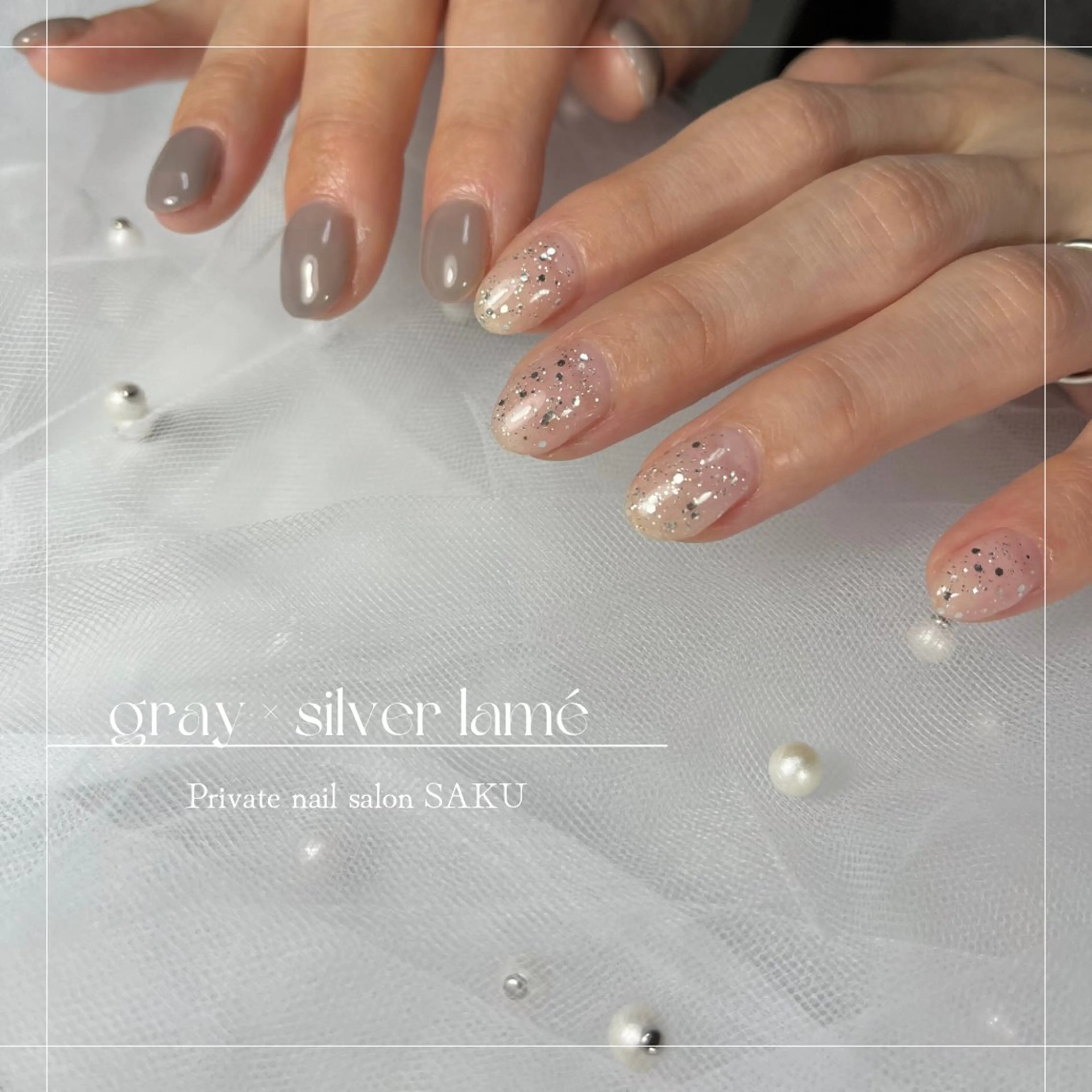 ネイル ハンドネイル SAKU  nail[サクネイル]所属・SAKU nail 作島茜のネイルデザイン