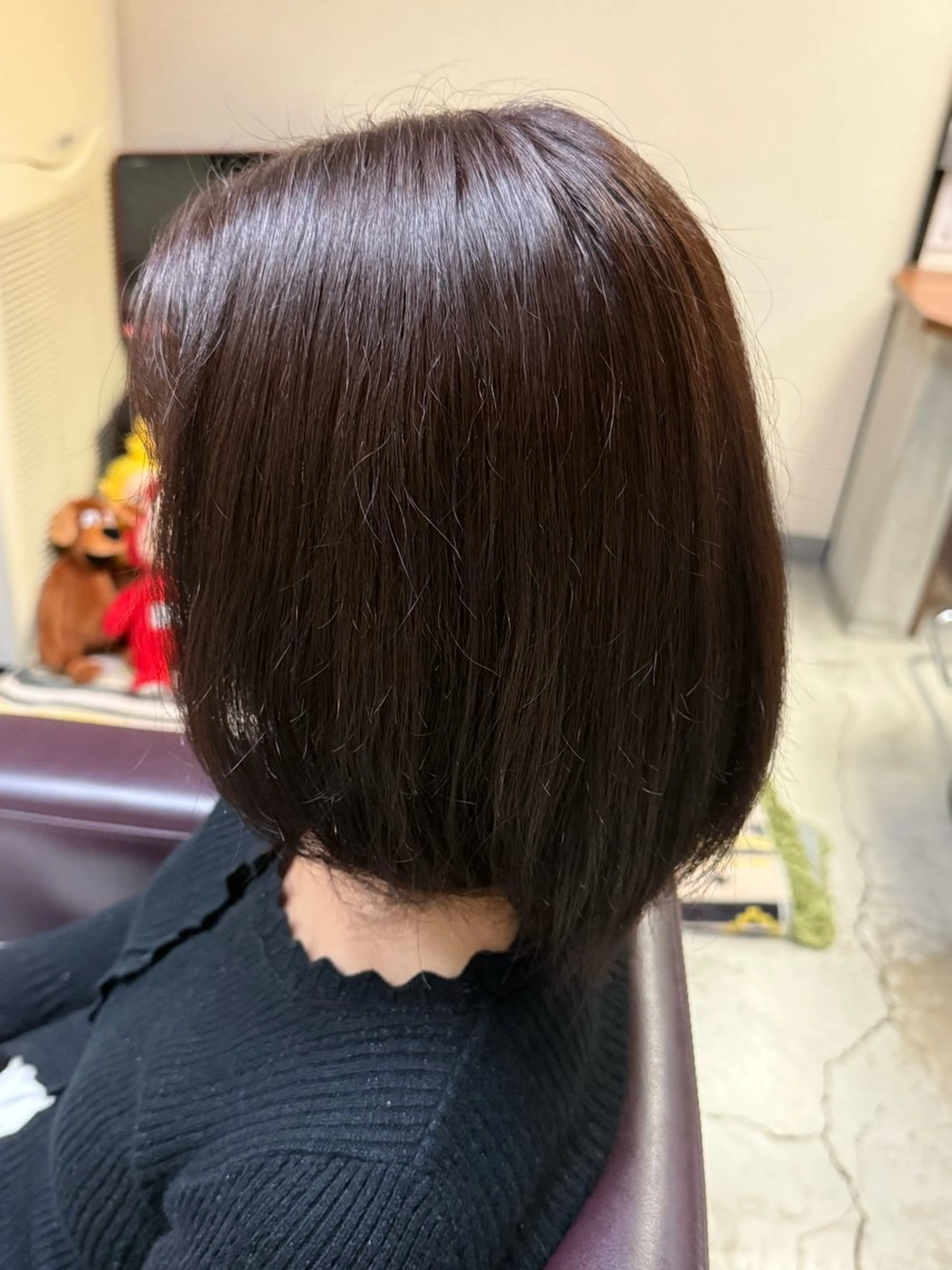 ワンカラー ショートヘアの写真