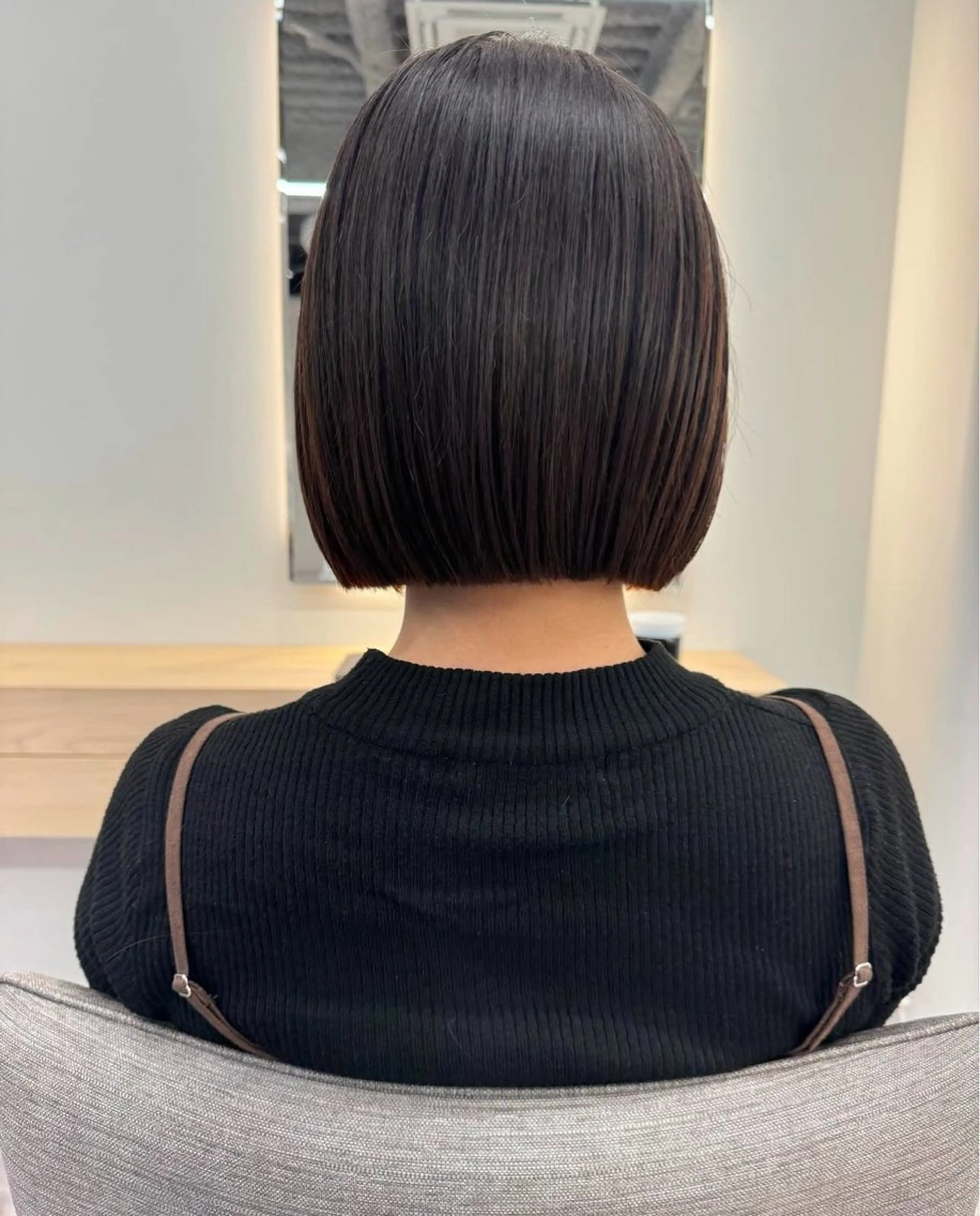 ショート カット nok所属・レイヤー/ベージュ/ どますず🌺のヘアスタイル