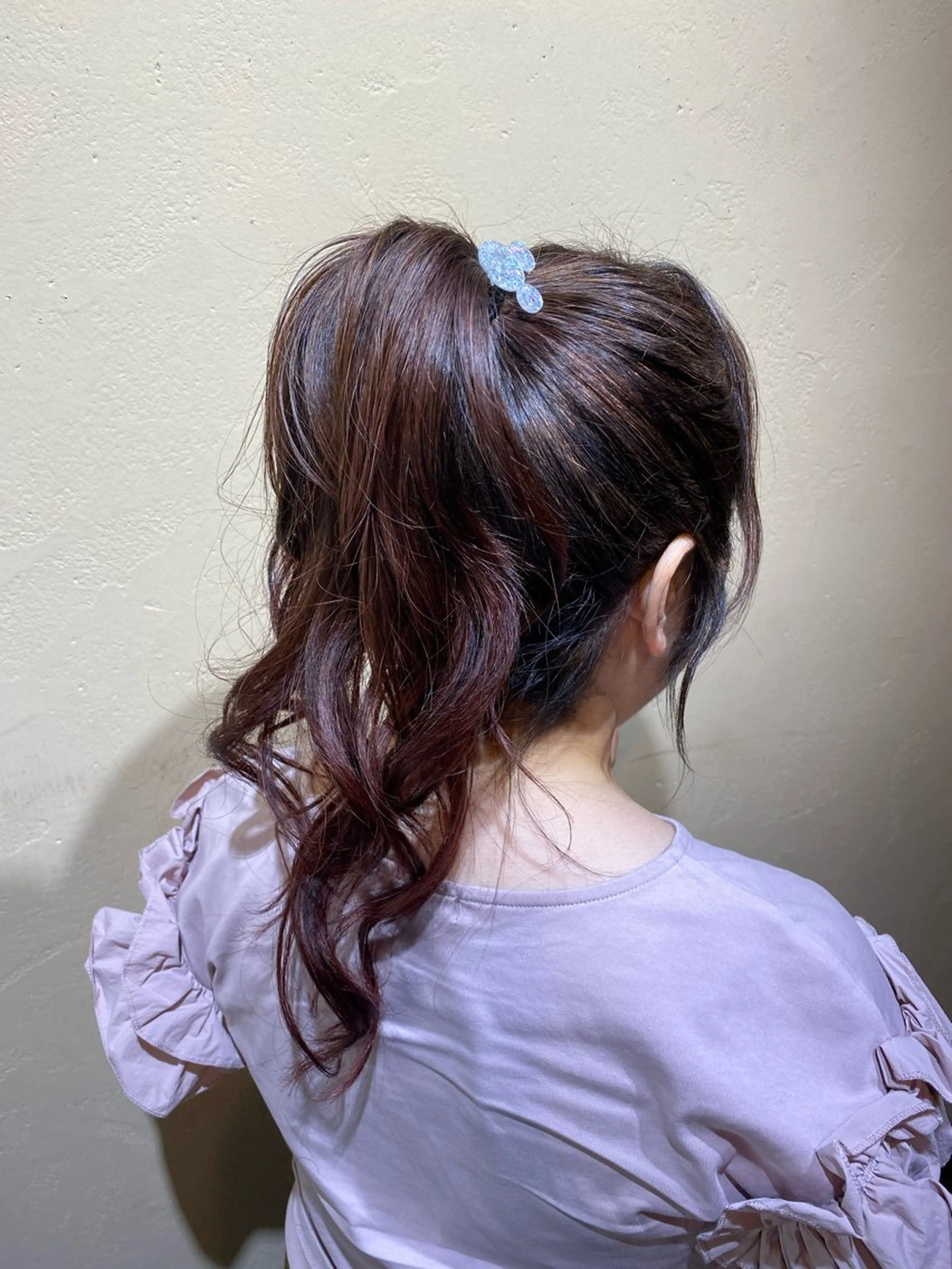 ヘアアレンジ ポニーテール 武田 さやのマツエク・マツパデザイン