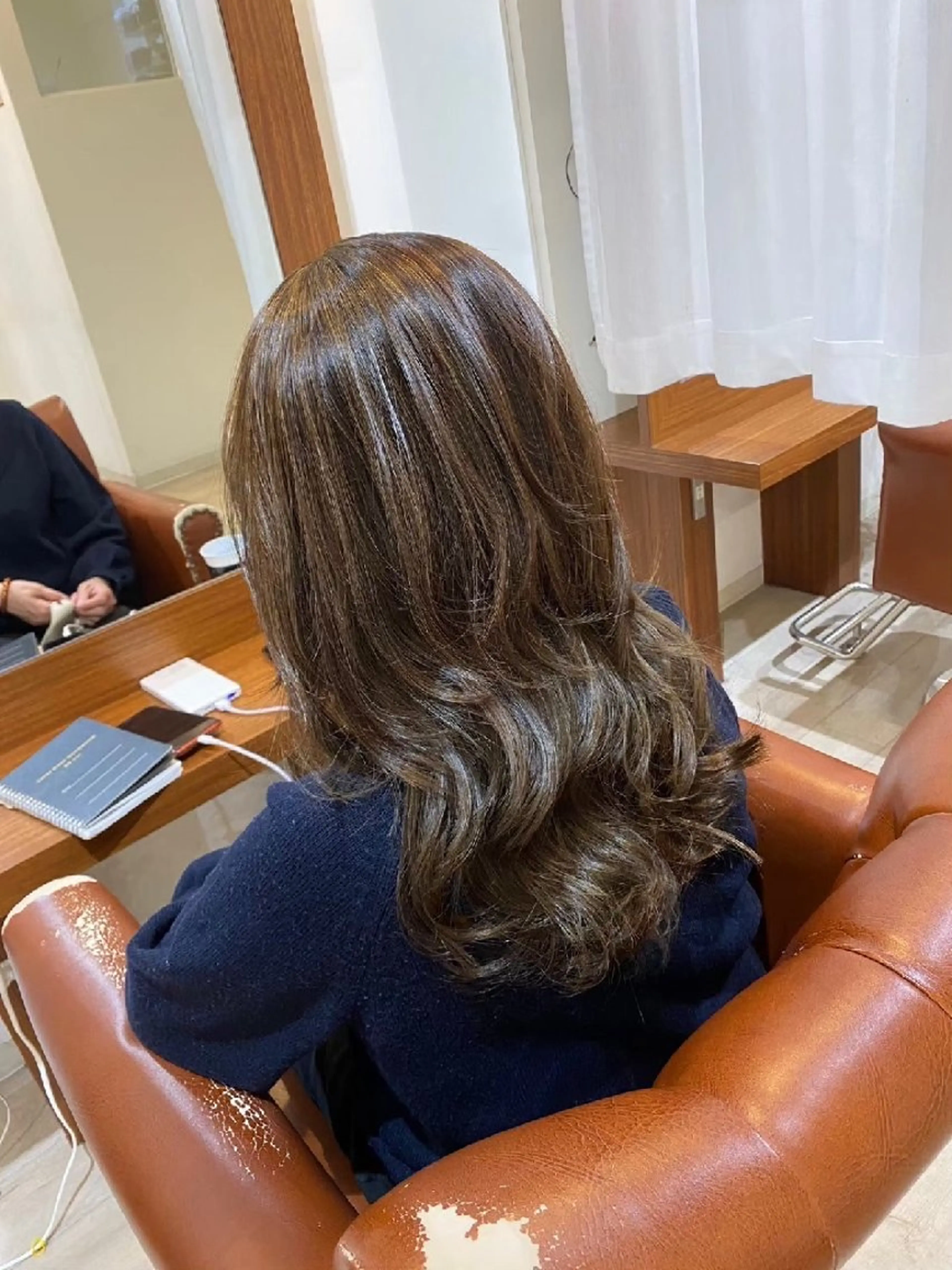 カラー 種子田 結理のヘアスタイル