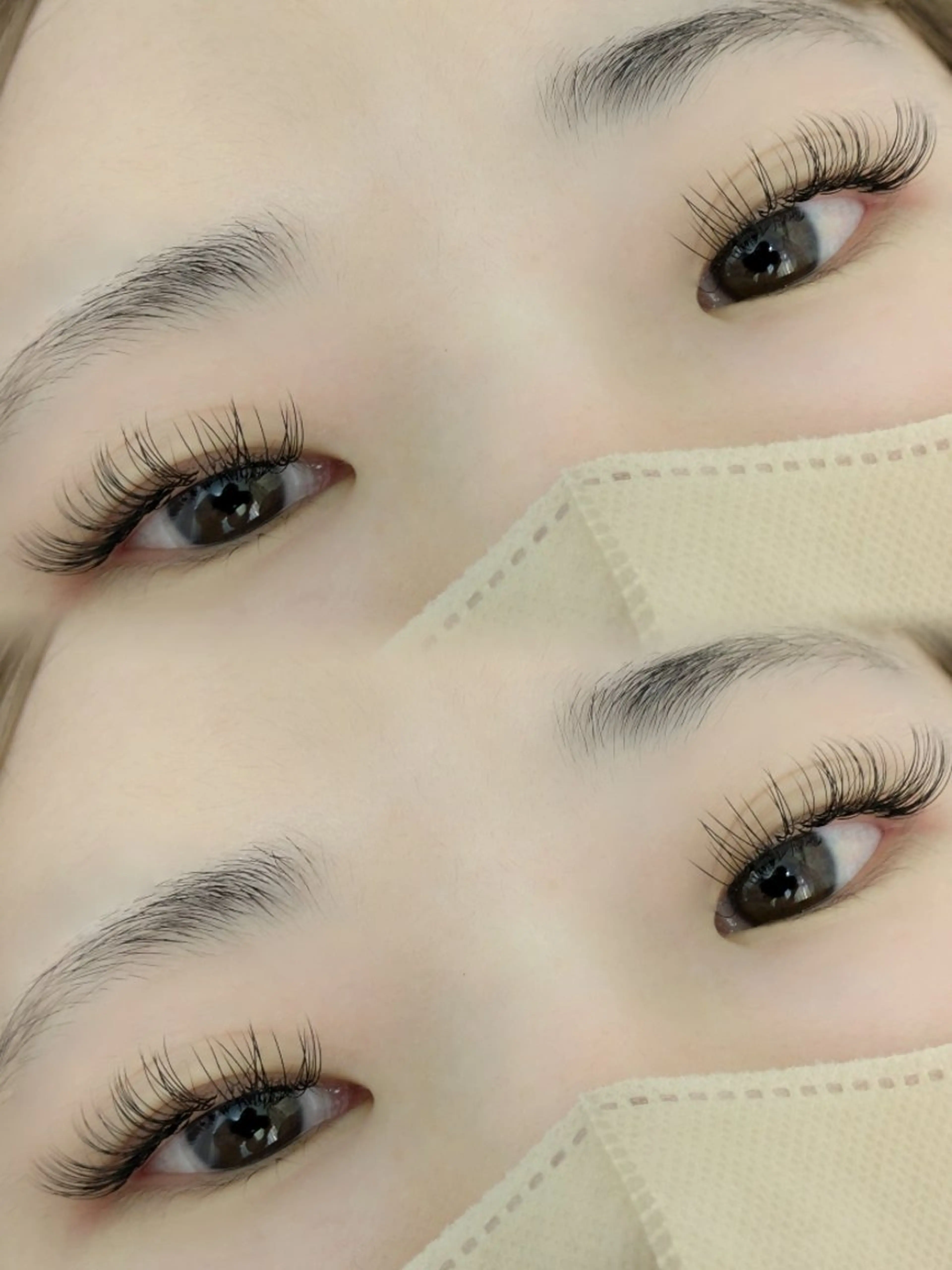 マツエク・マツパ Cカール Dカール セーブル Frank所属・Frank 井元 那海のマツエク・マツパデザイン