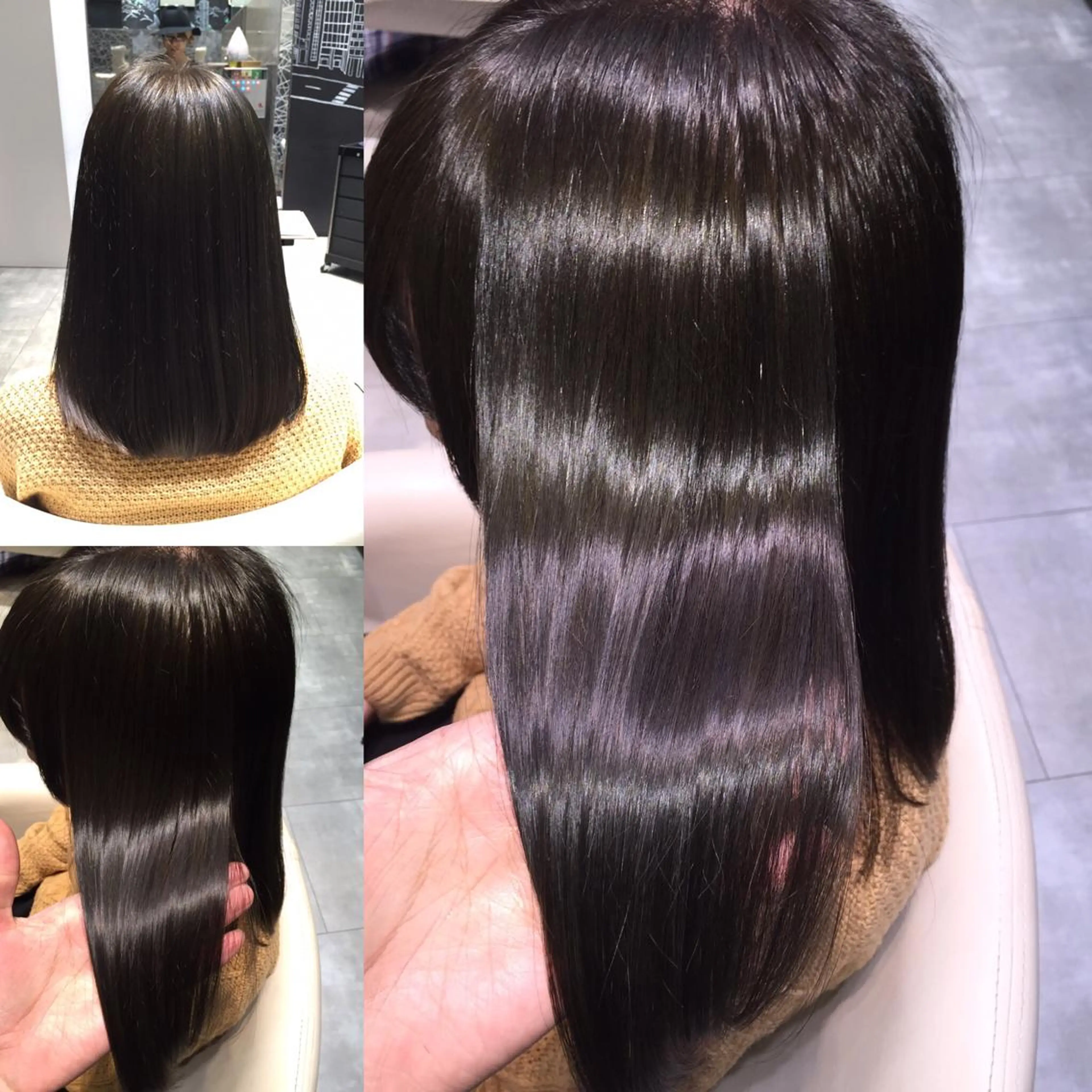 ミディアム セミロング ロング カラー Re:ta KANZOのヘアスタイル