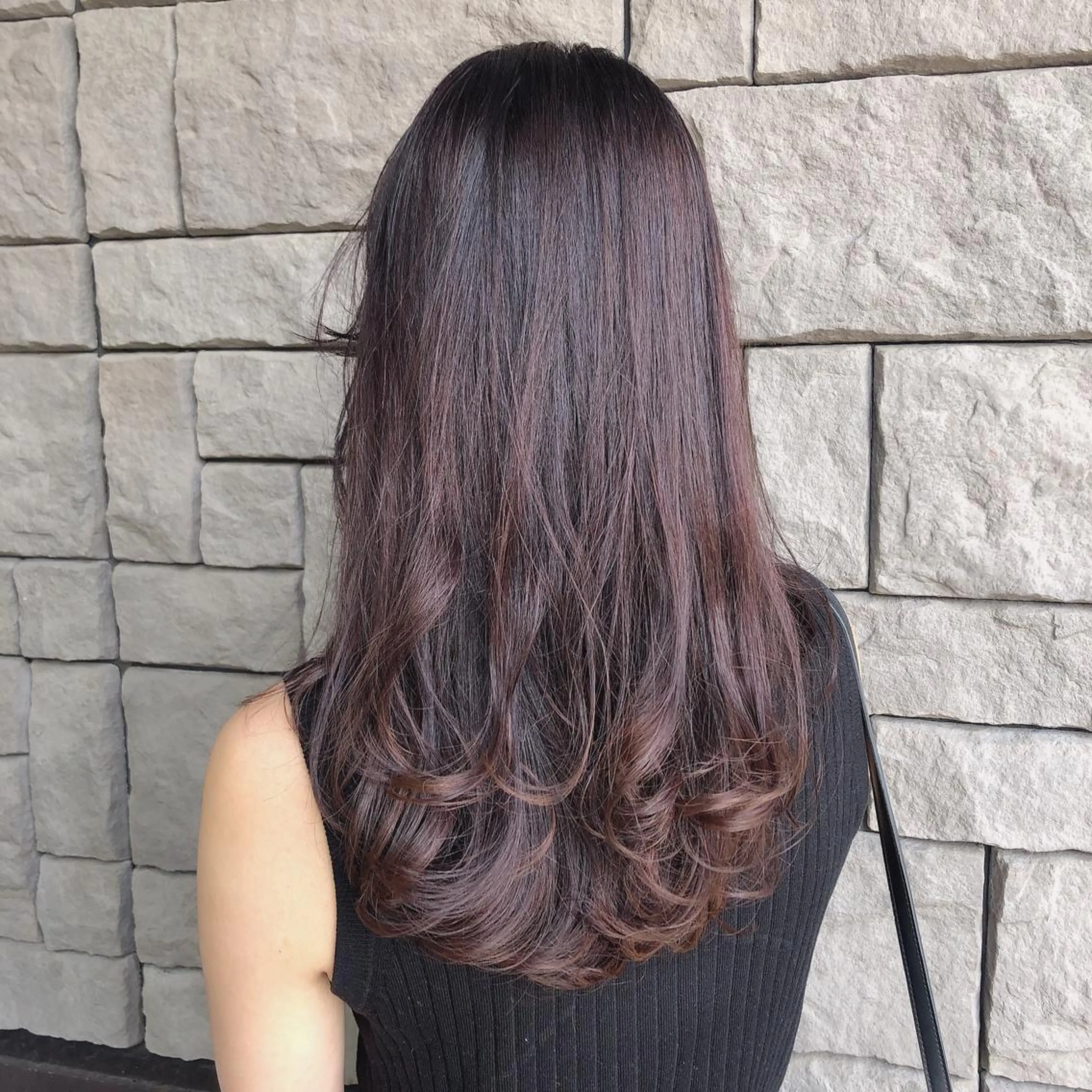 ロング カラー 店長/mao/ 前髪/顔周りカットのヘアスタイル