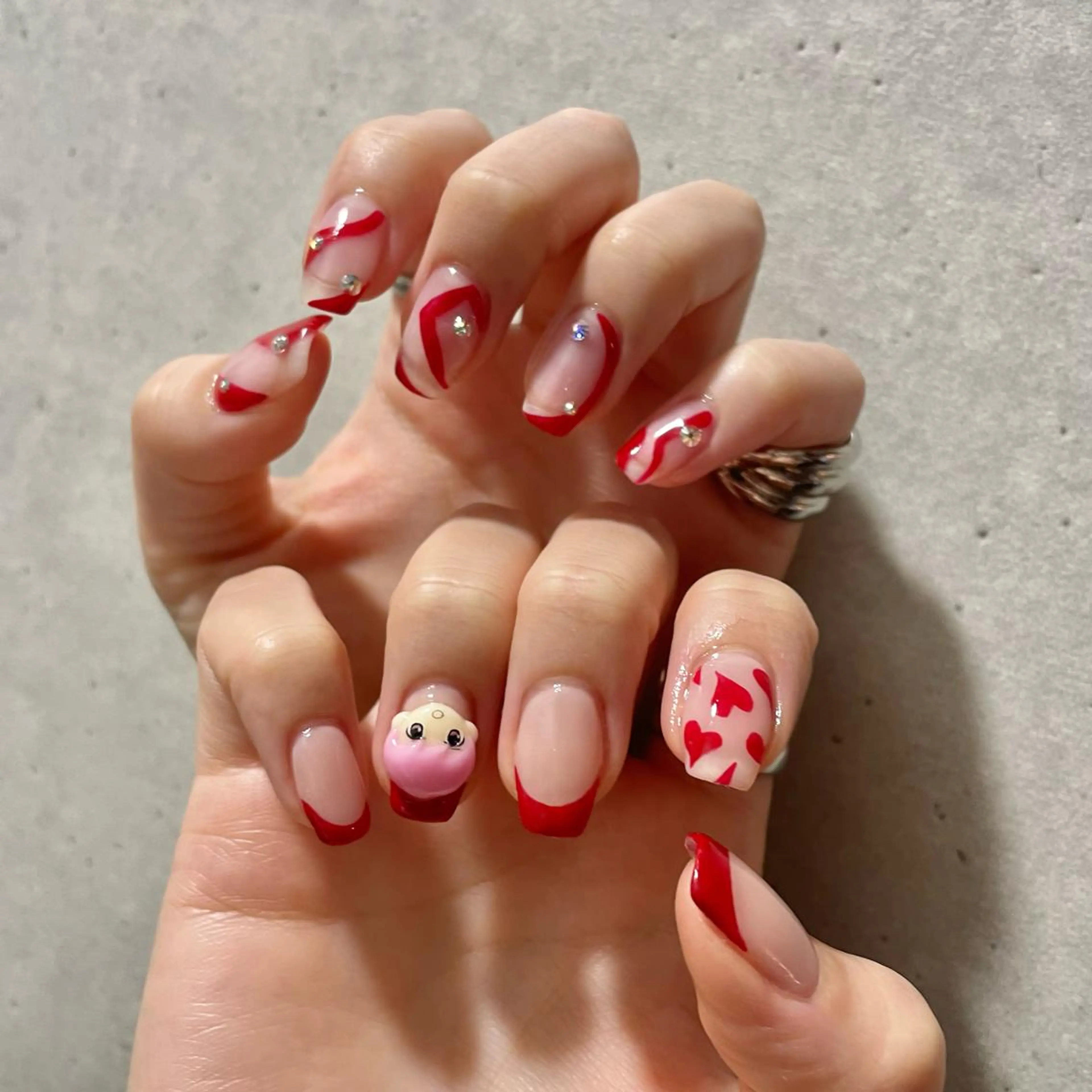 ネイル 持ち込み Nail Eyelashのネイルデザイン