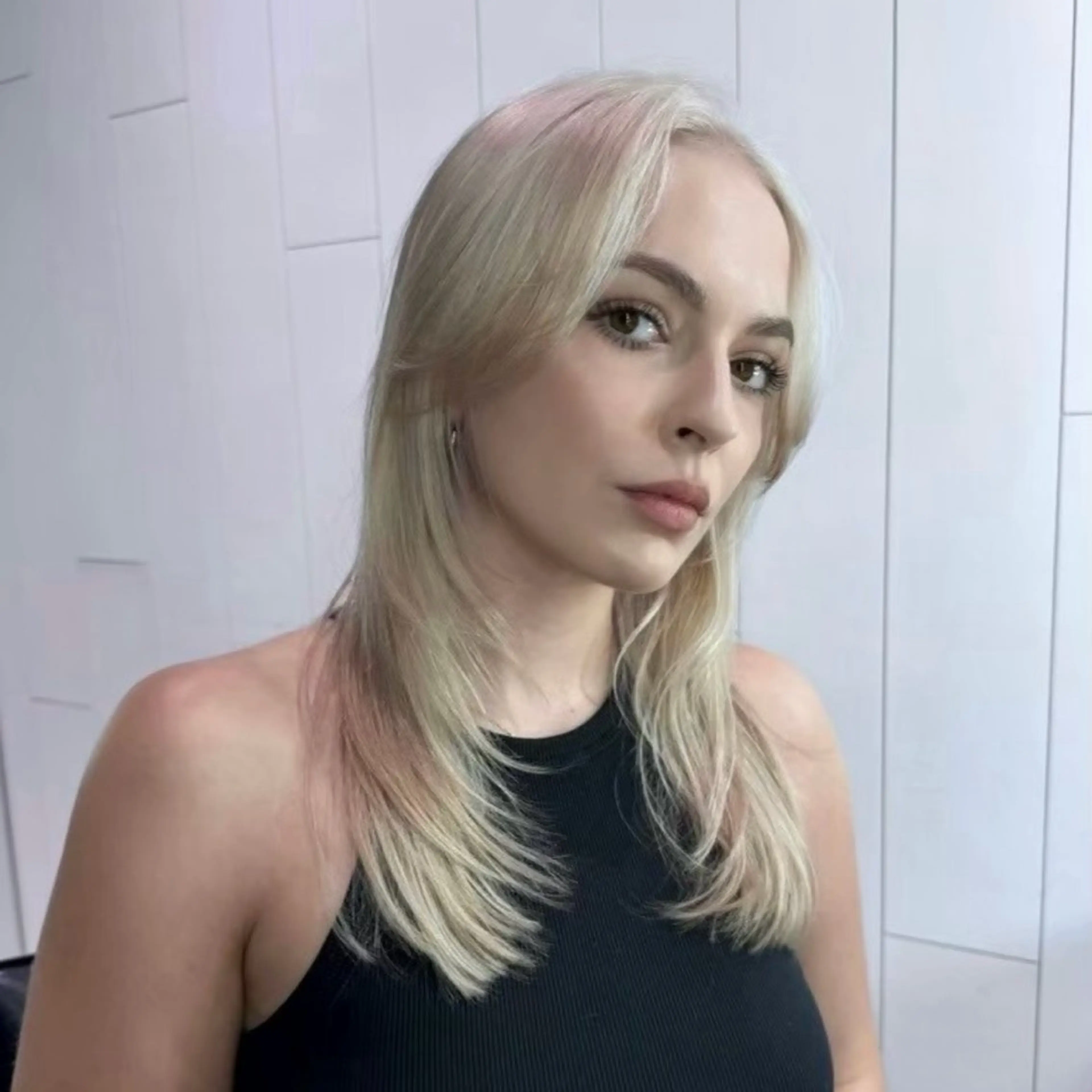 ロング カラー ヘアカラー ハイトーン/複雑履歴 名古屋/FUTOのヘアスタイル