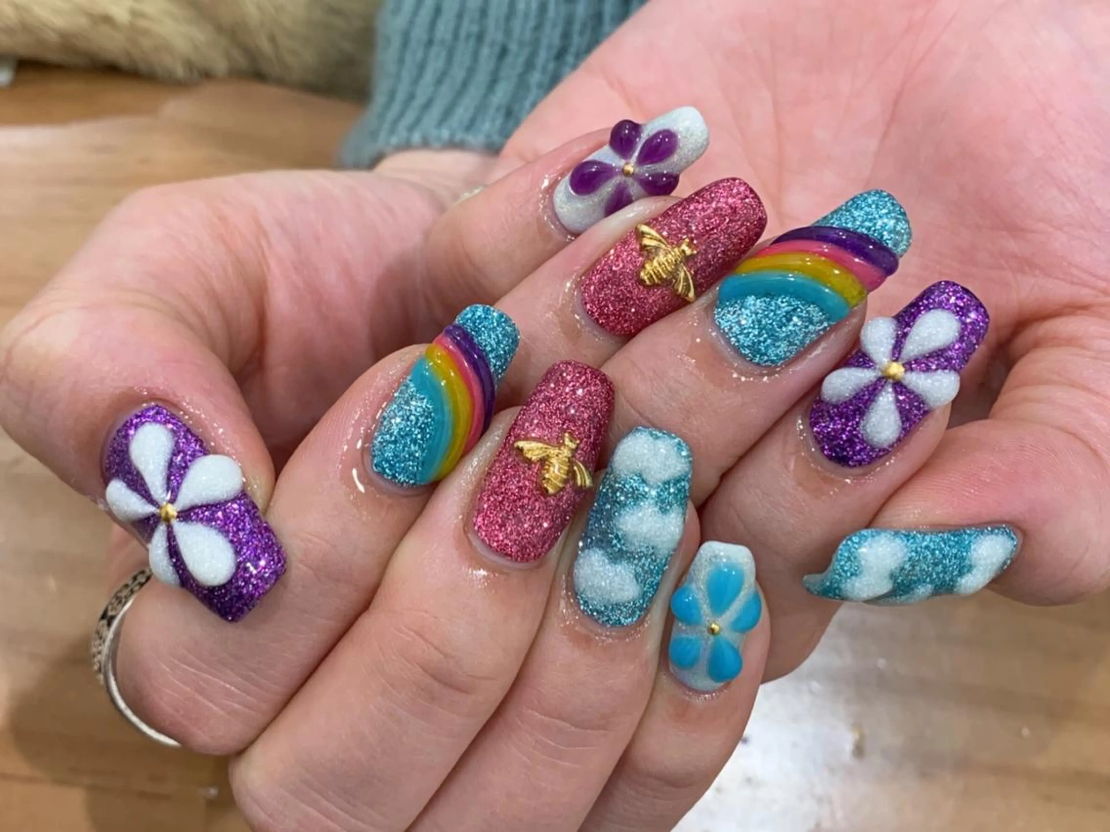 お持ち込みネイル 料金相談¥5500~の写真