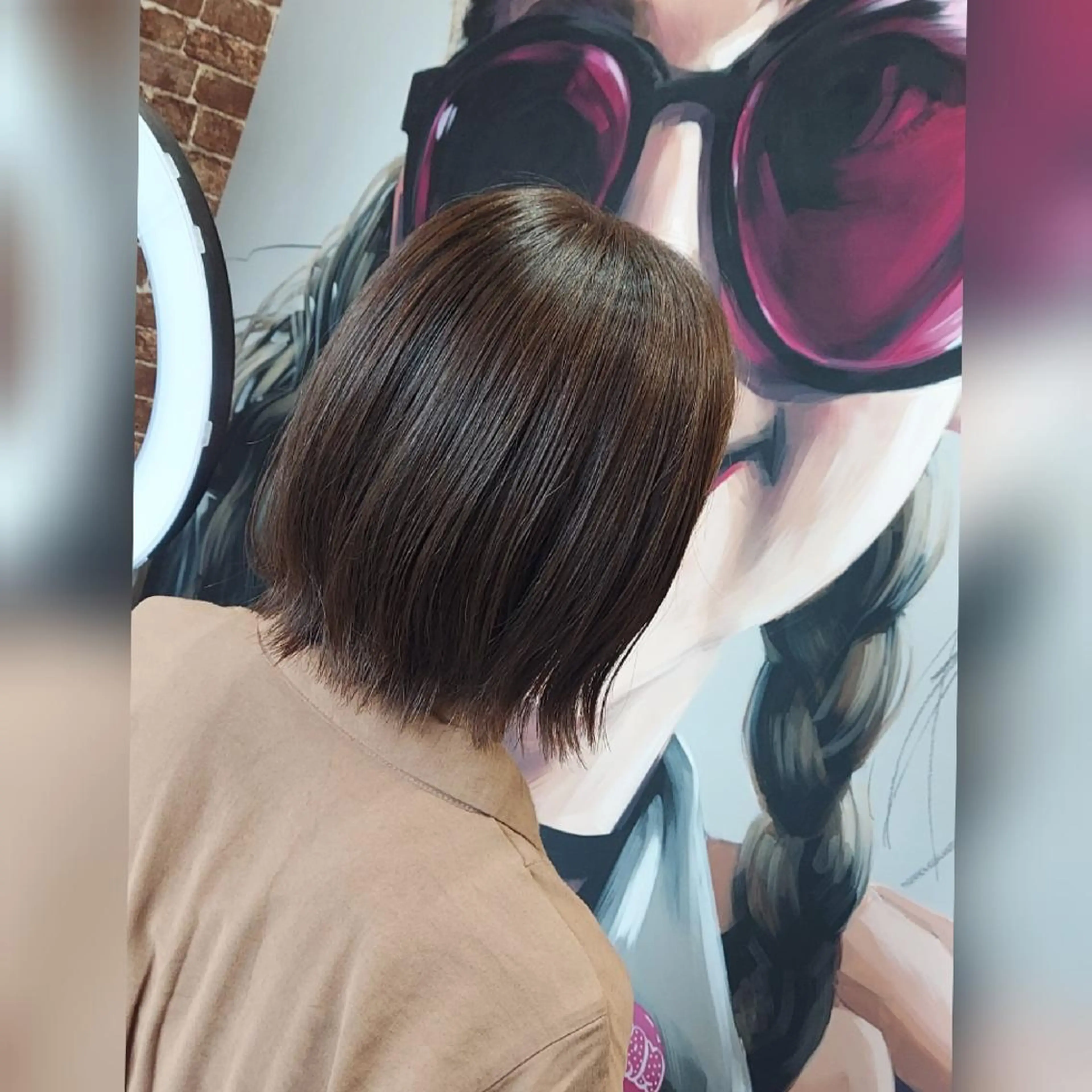 ショート カラー あかね☆ヘアアレンジ /ボブ/縮毛矯正のヘアスタイル