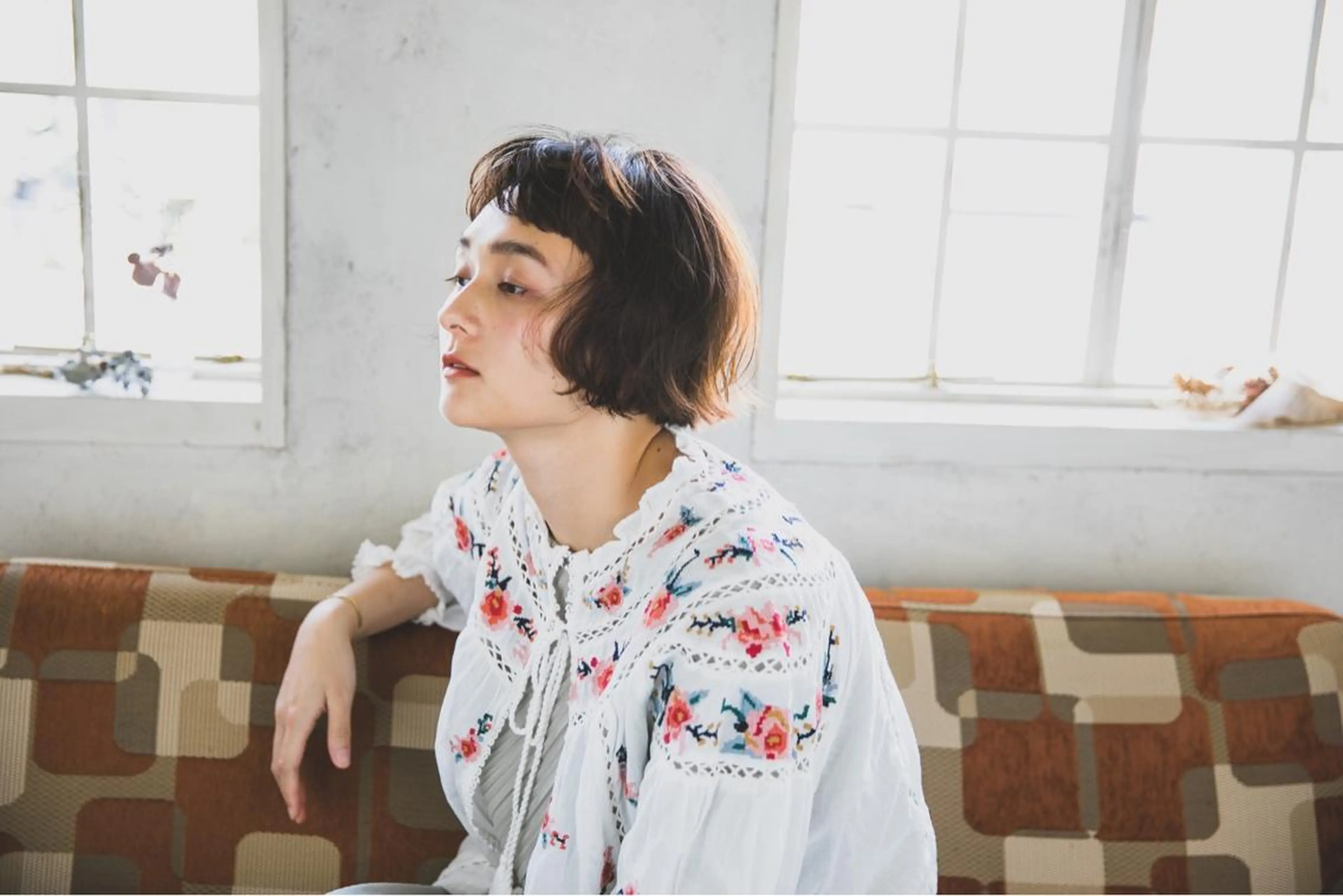 ショート 泊 紗羅のヘアスタイル