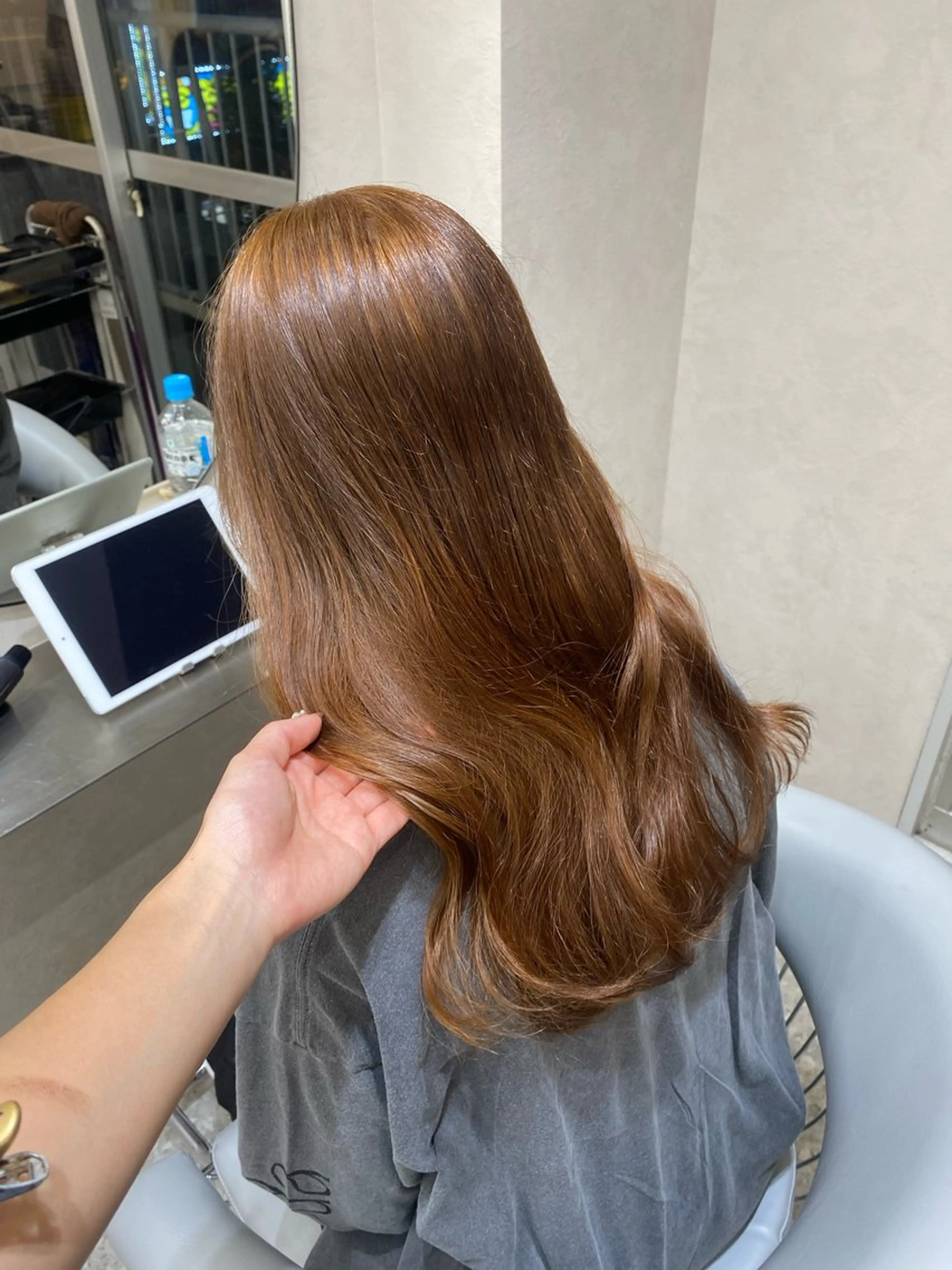 ロング カラー ヘアアレンジ カット ヘアカラー トリートメント なな💎韓国系/ 渋谷💎のヘアスタイル