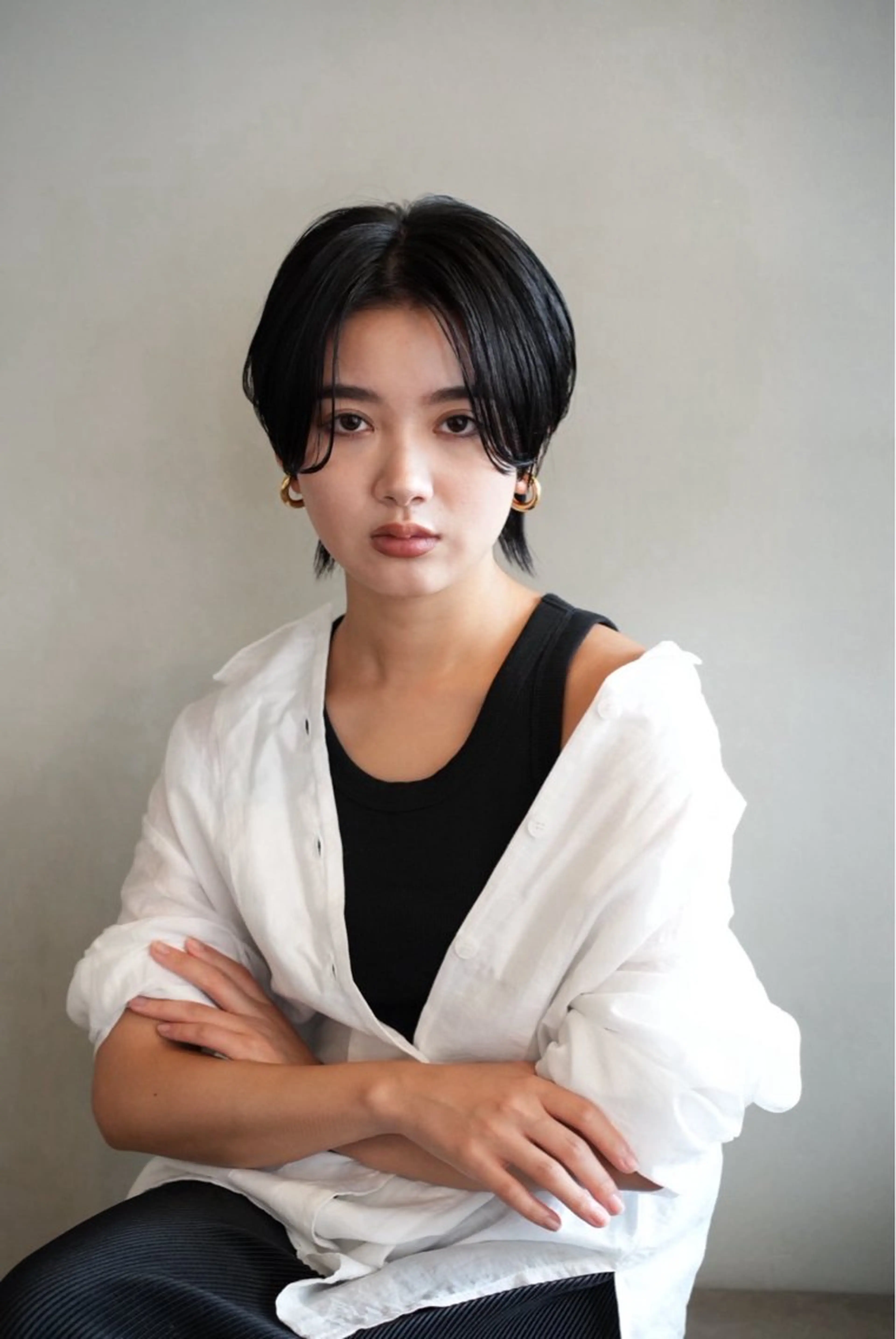 ショート カラー 八幡 空乃のヘアスタイル