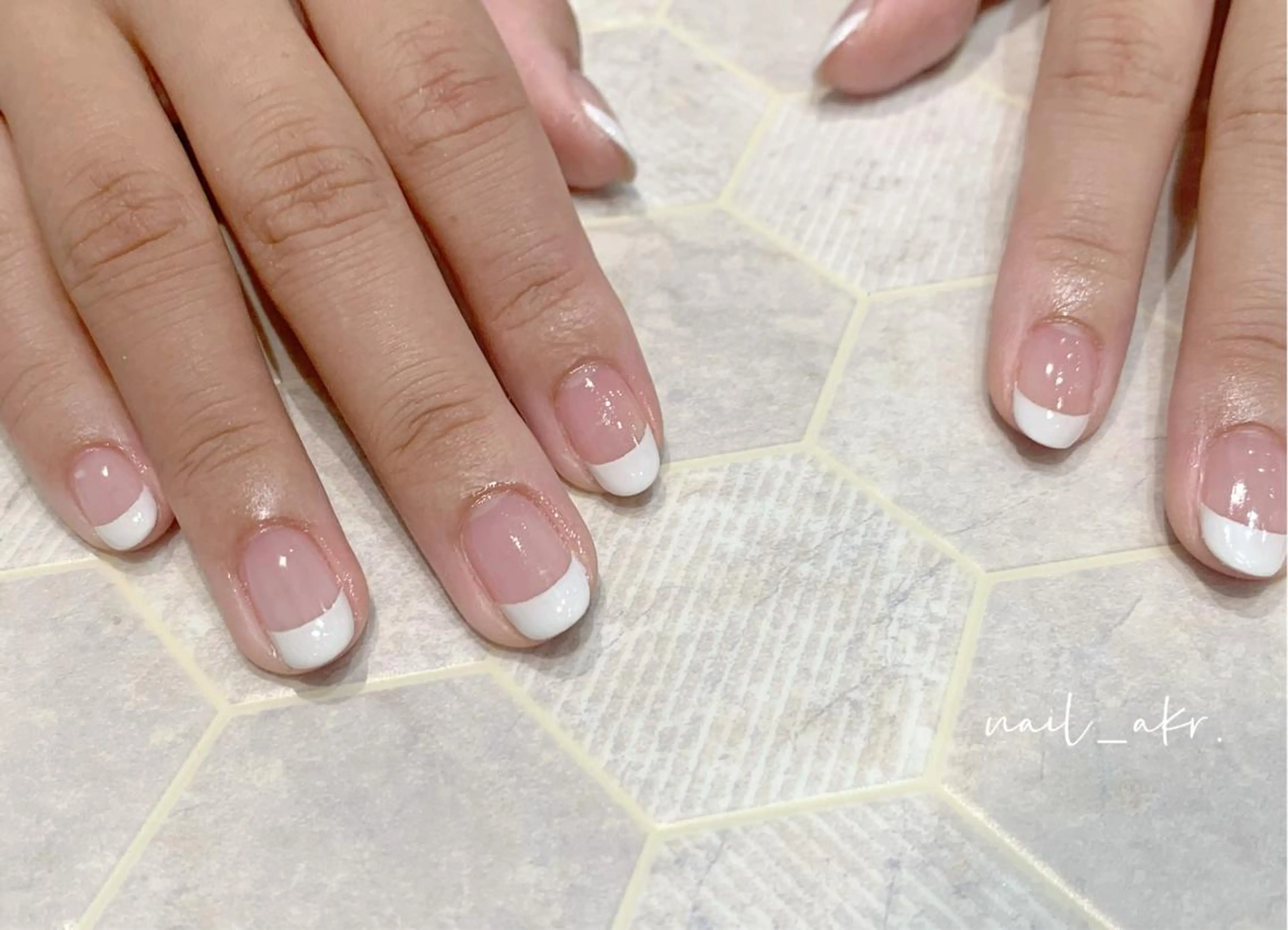 ネイル フレンチネイル nailAVANCE akariのネイルデザイン