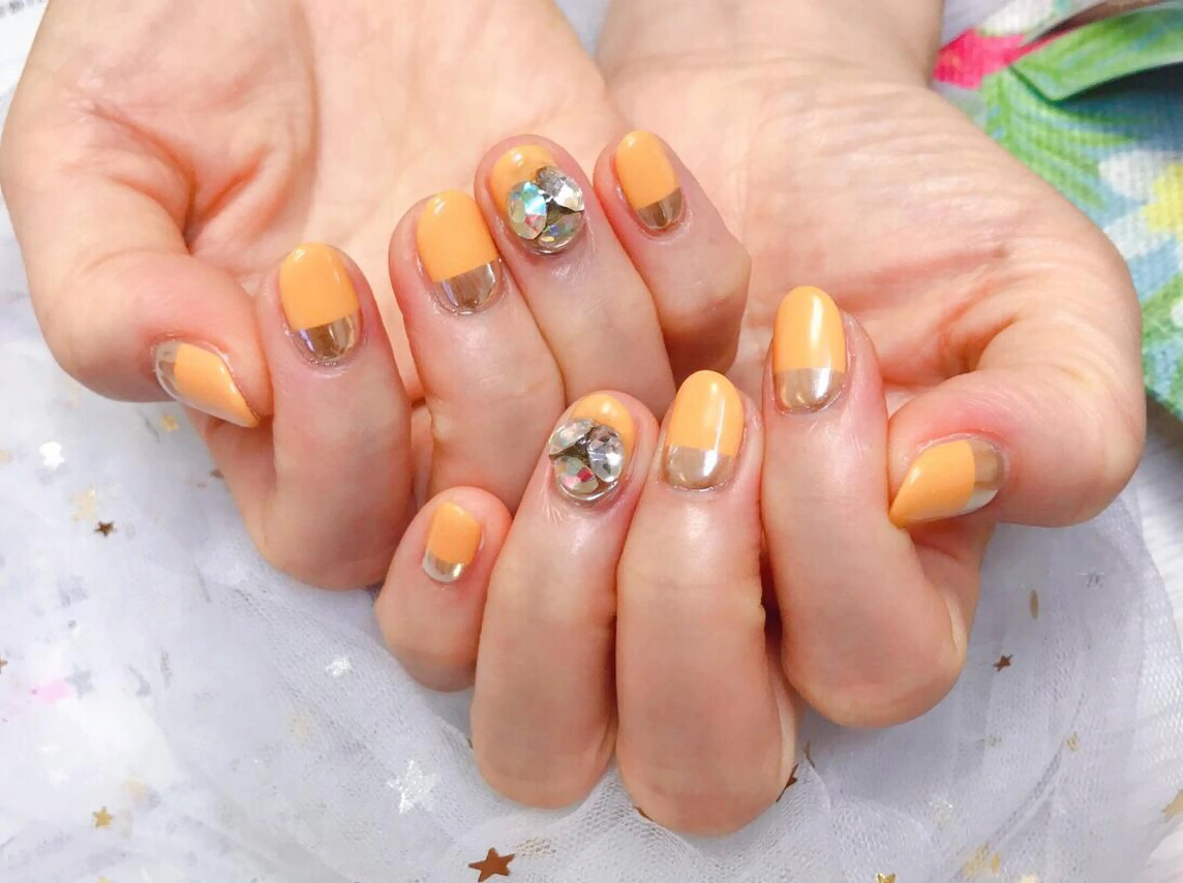 カラー ネイル Q Free nailsのネイルデザイン