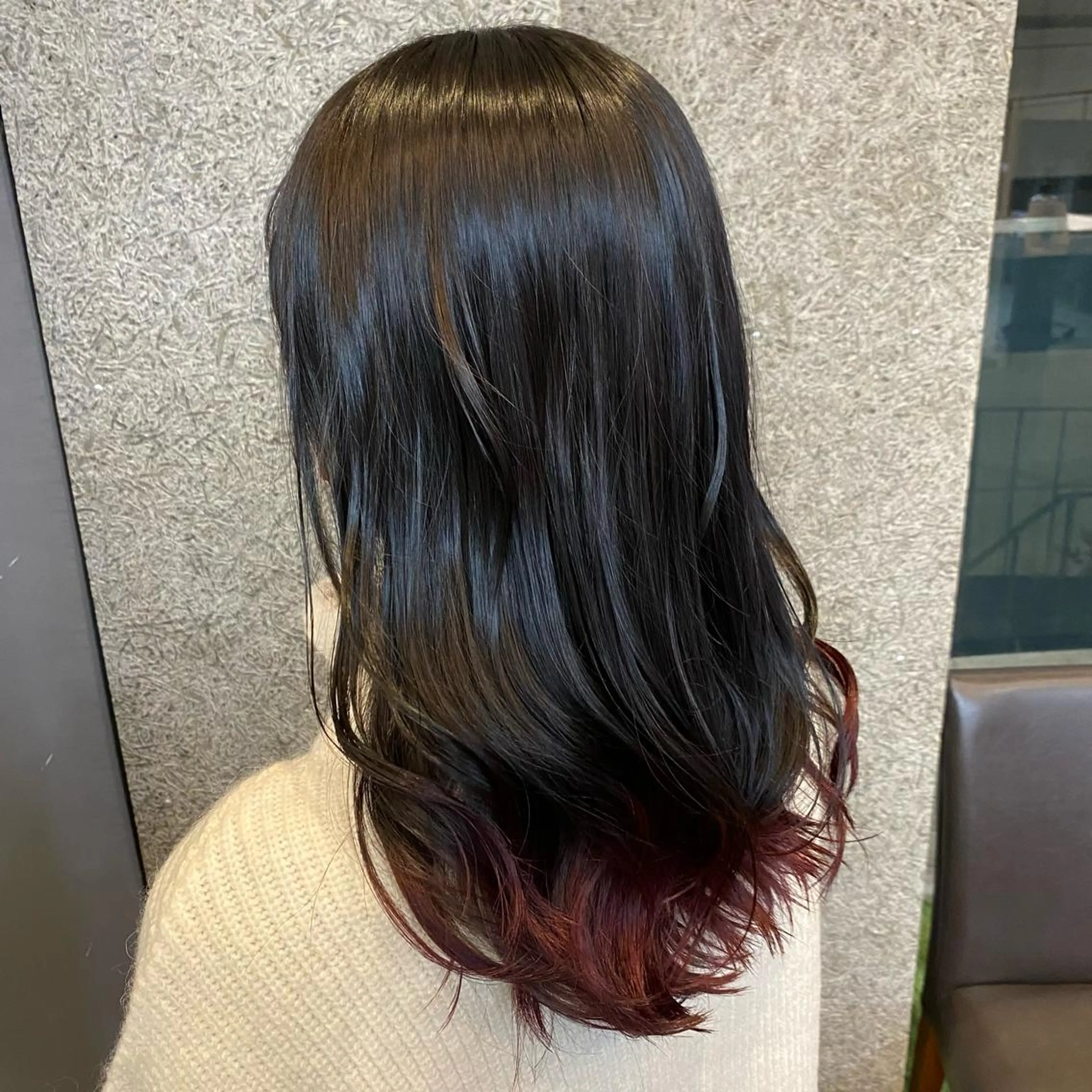 ロング カラー グラデーションカラー 暖色艶color / ボブ🦩Rioのヘアスタイル