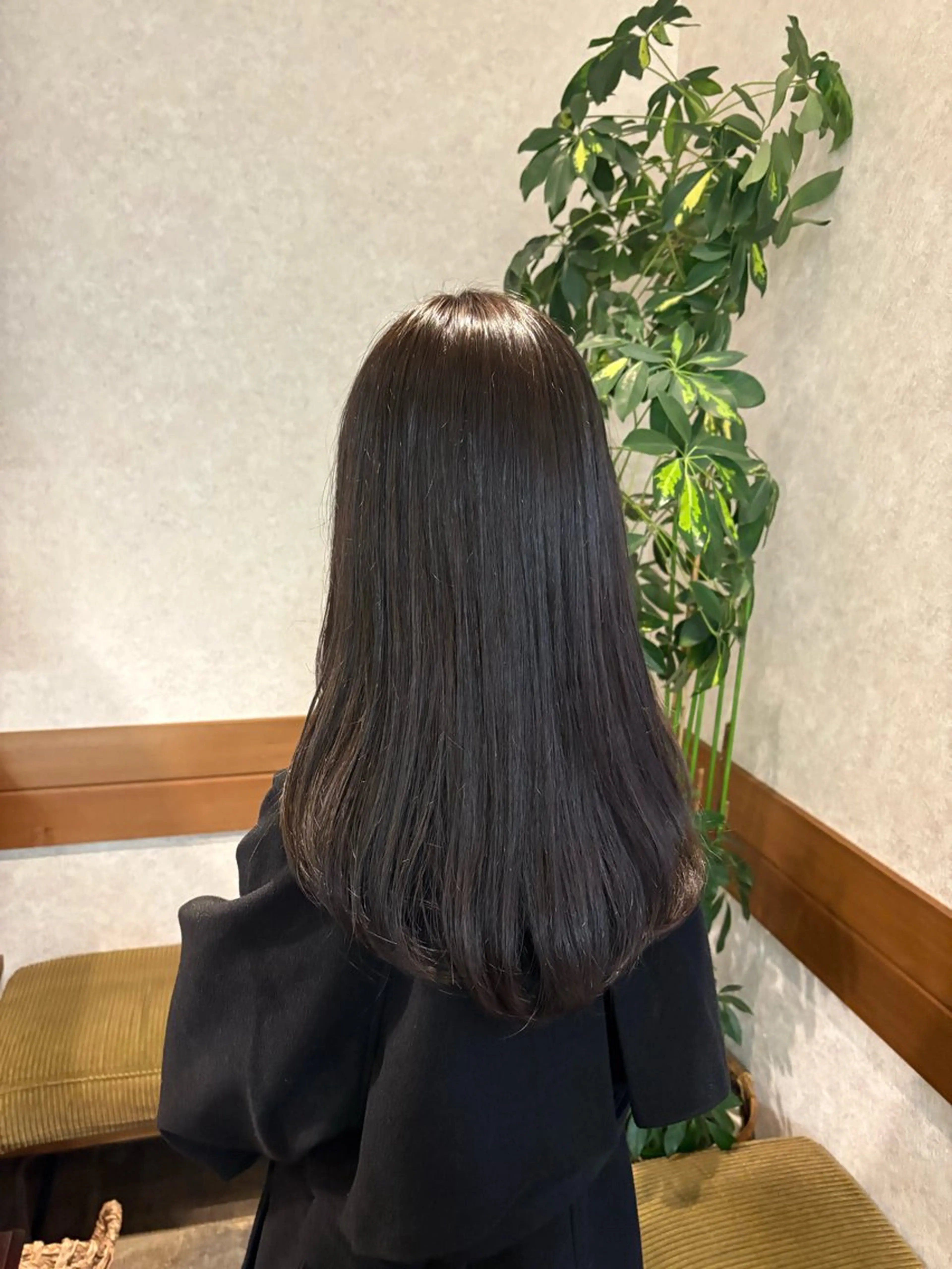 ロング ヘアカラー 阿部 叶夢のヘアスタイル
