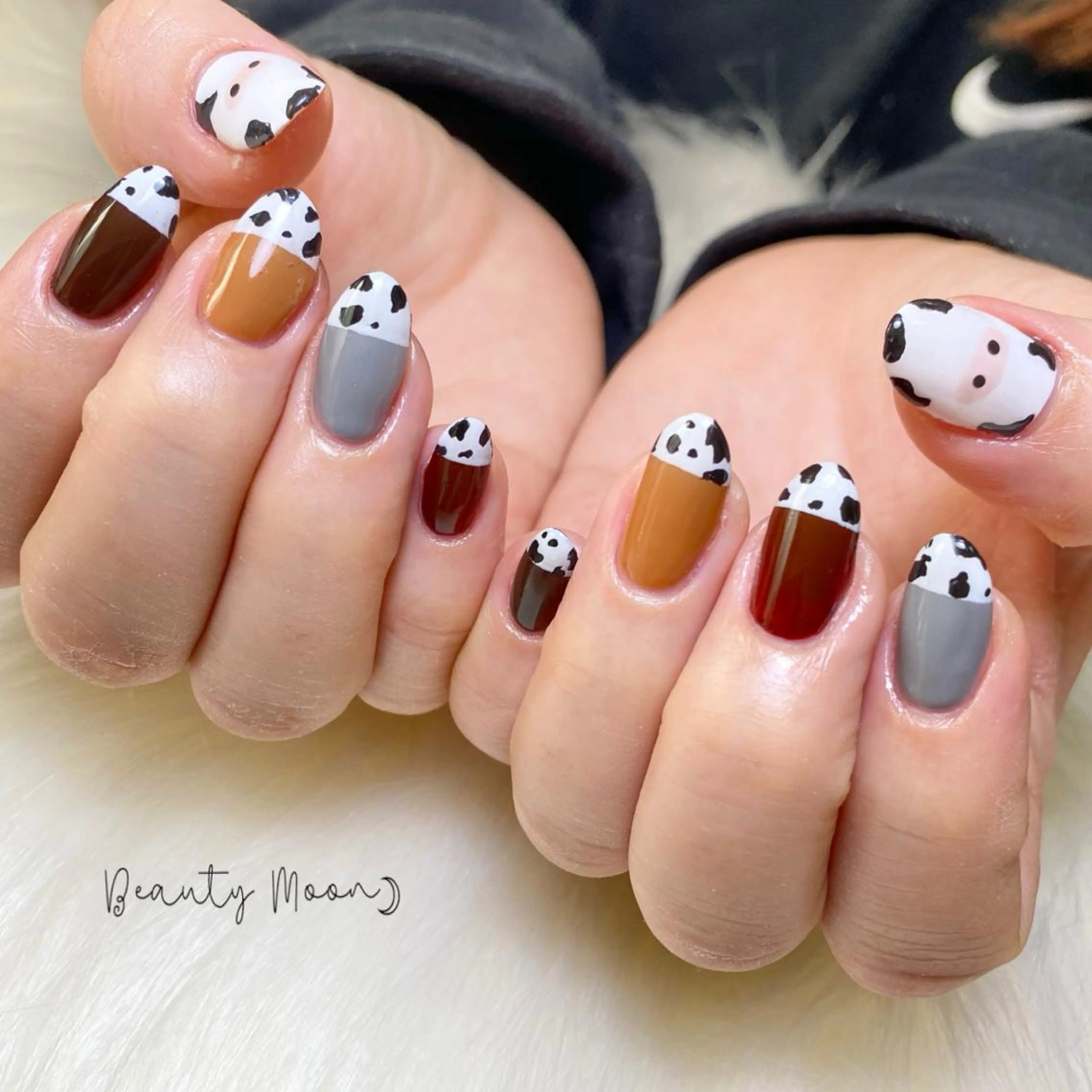 ネイル ハート beauty ☪︎moonのネイルデザイン