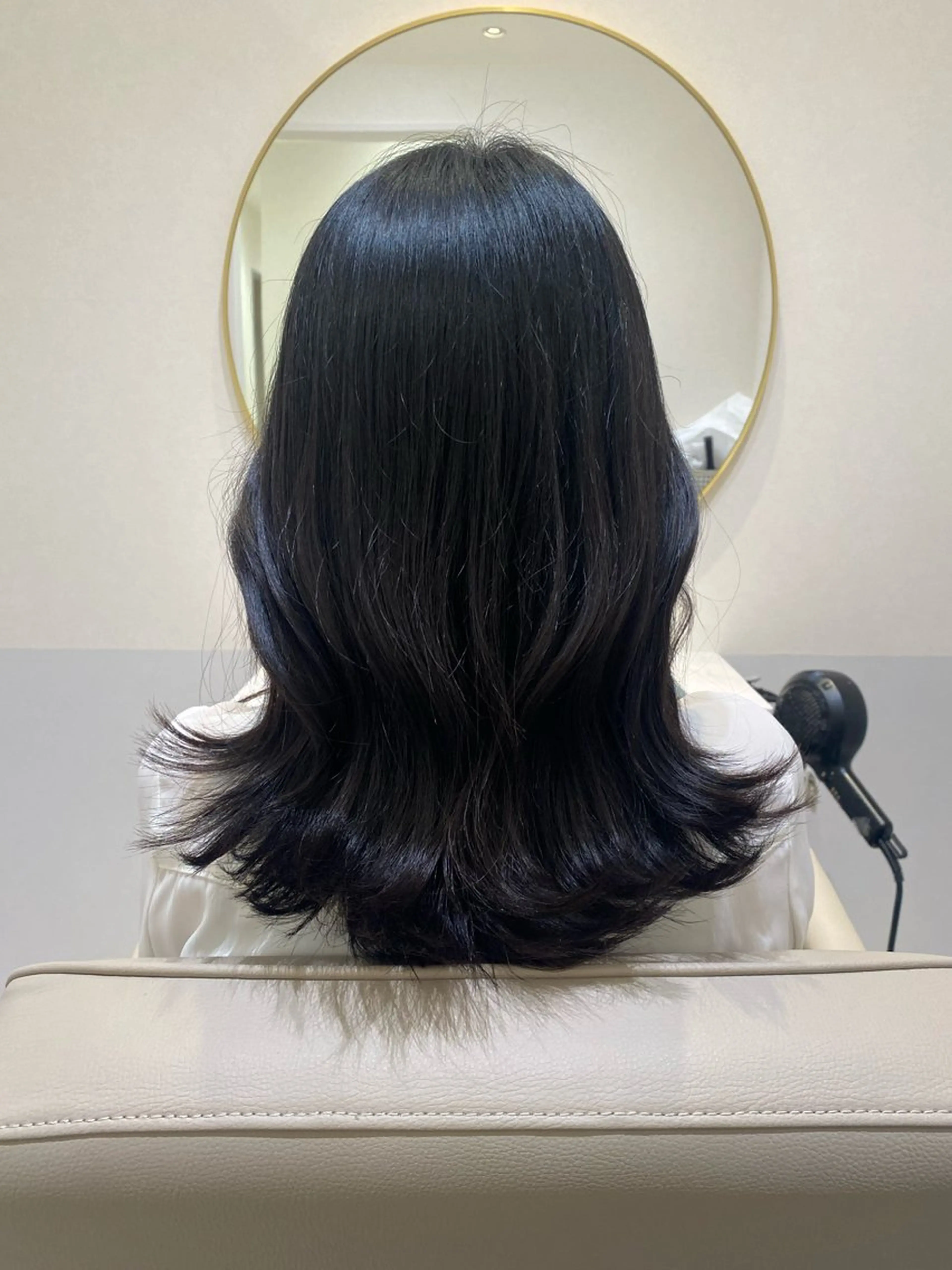 ロング カラー くびれヘア 韓国ヘア・カラー 🩵SHIZUKUのヘアスタイル