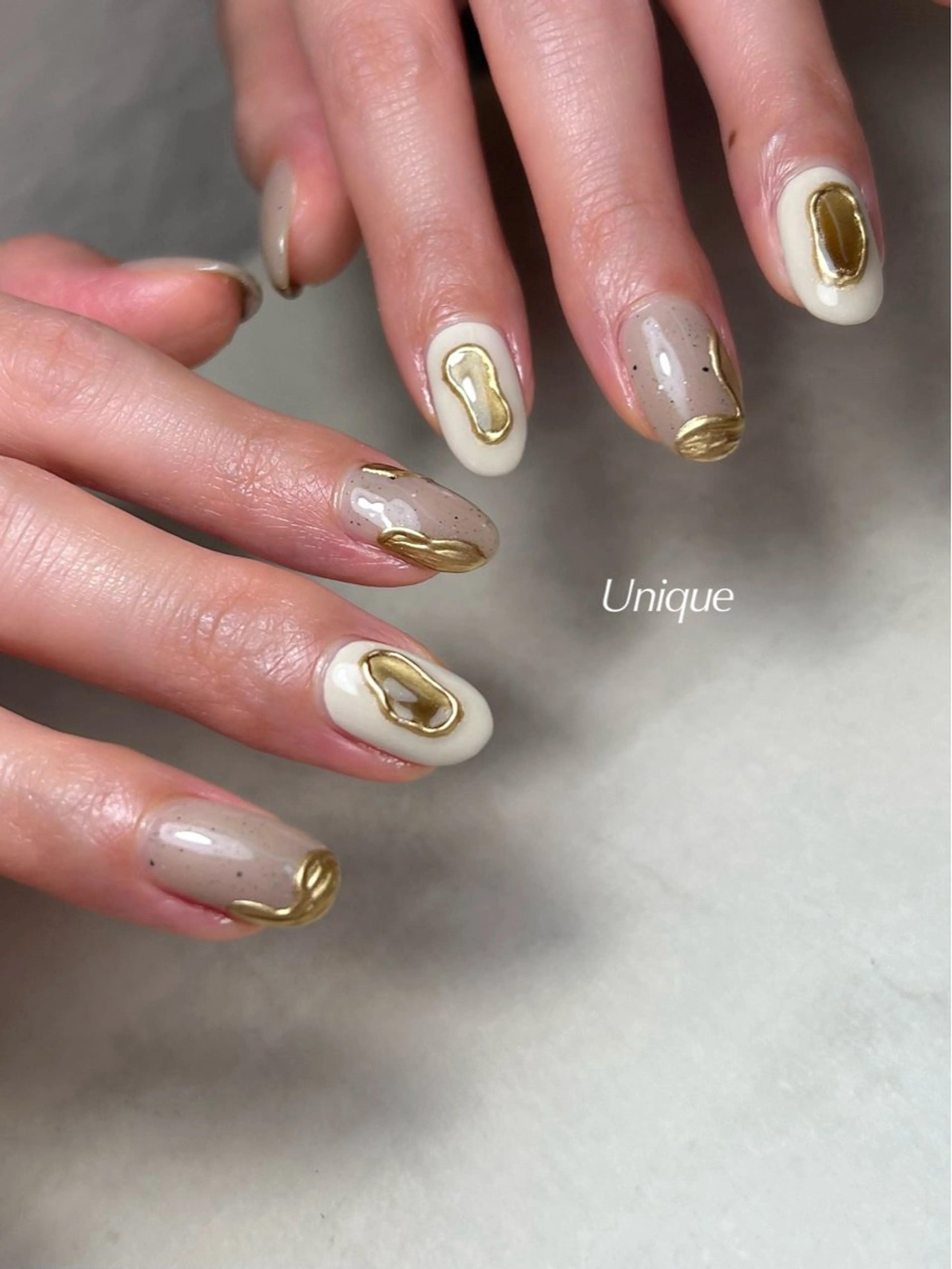 ネイル ハンドネイル Unique 【ユニーク】のネイルデザイン