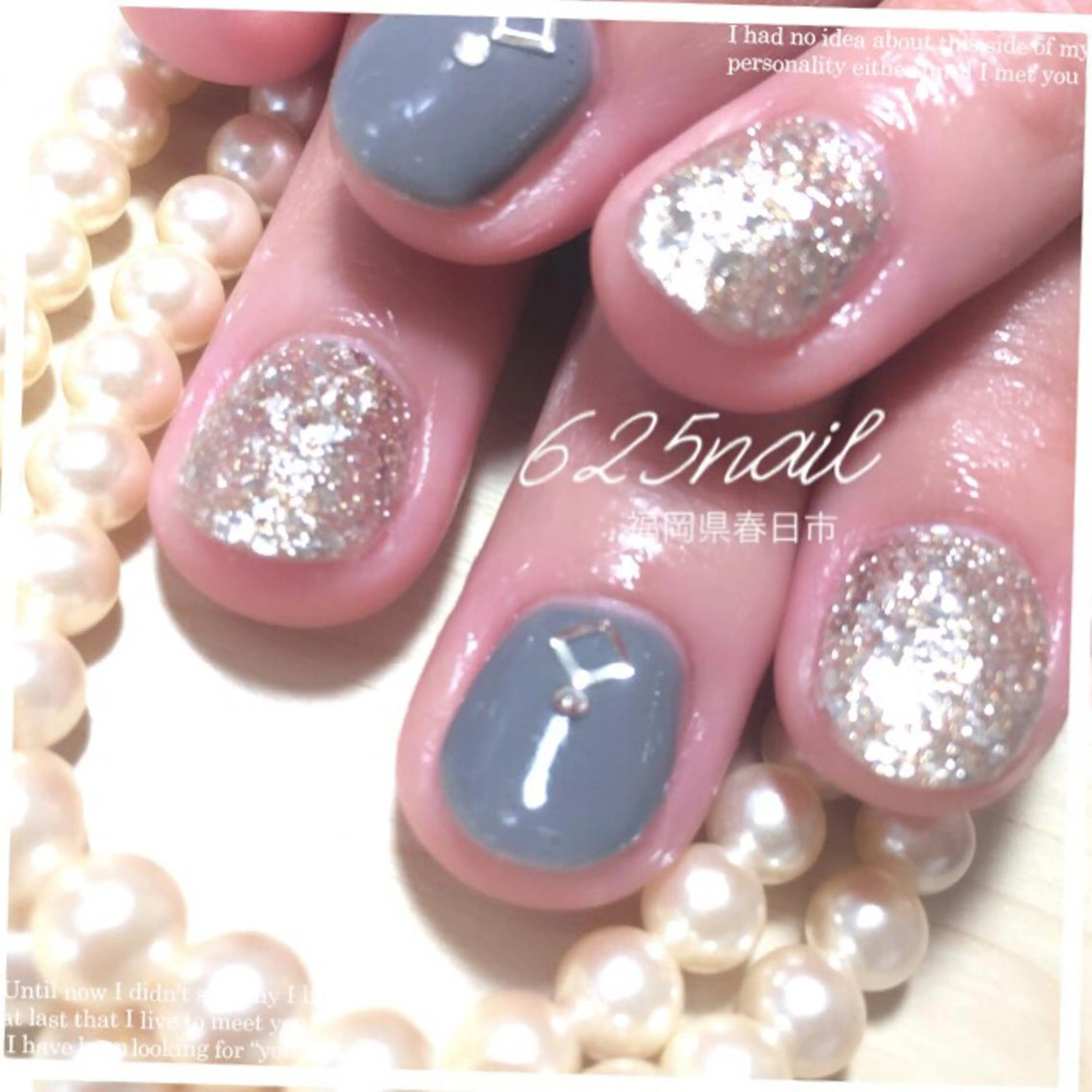 ネイル 625nail 無料P有/春日白水のネイルデザイン