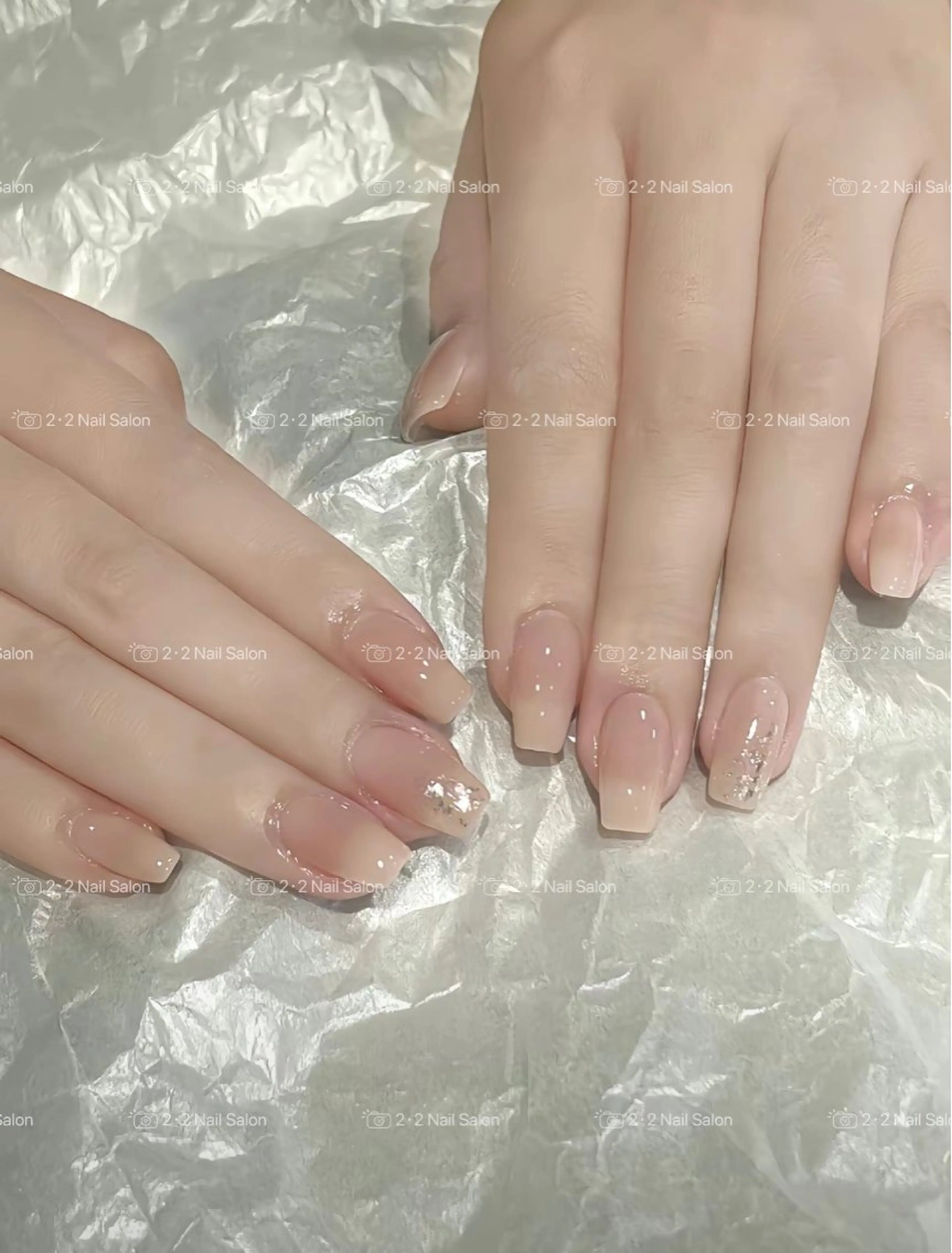 ネイル アートネイル 🦋y y Nail 🤍のネイルデザイン