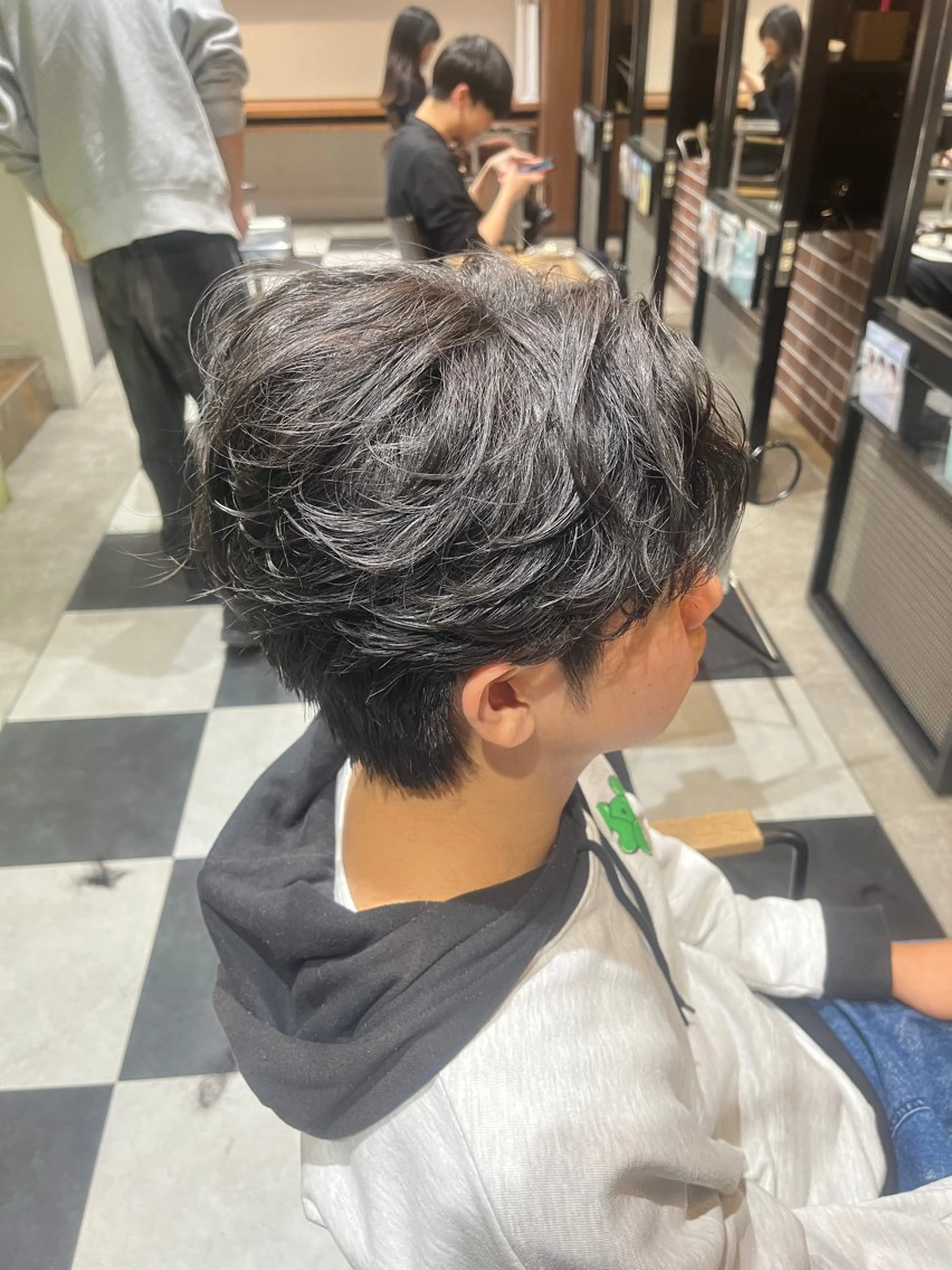 ショート パーマ メンズ カット パーマ 🎧メンズパーマ特化 /RUI🎧のヘアスタイル