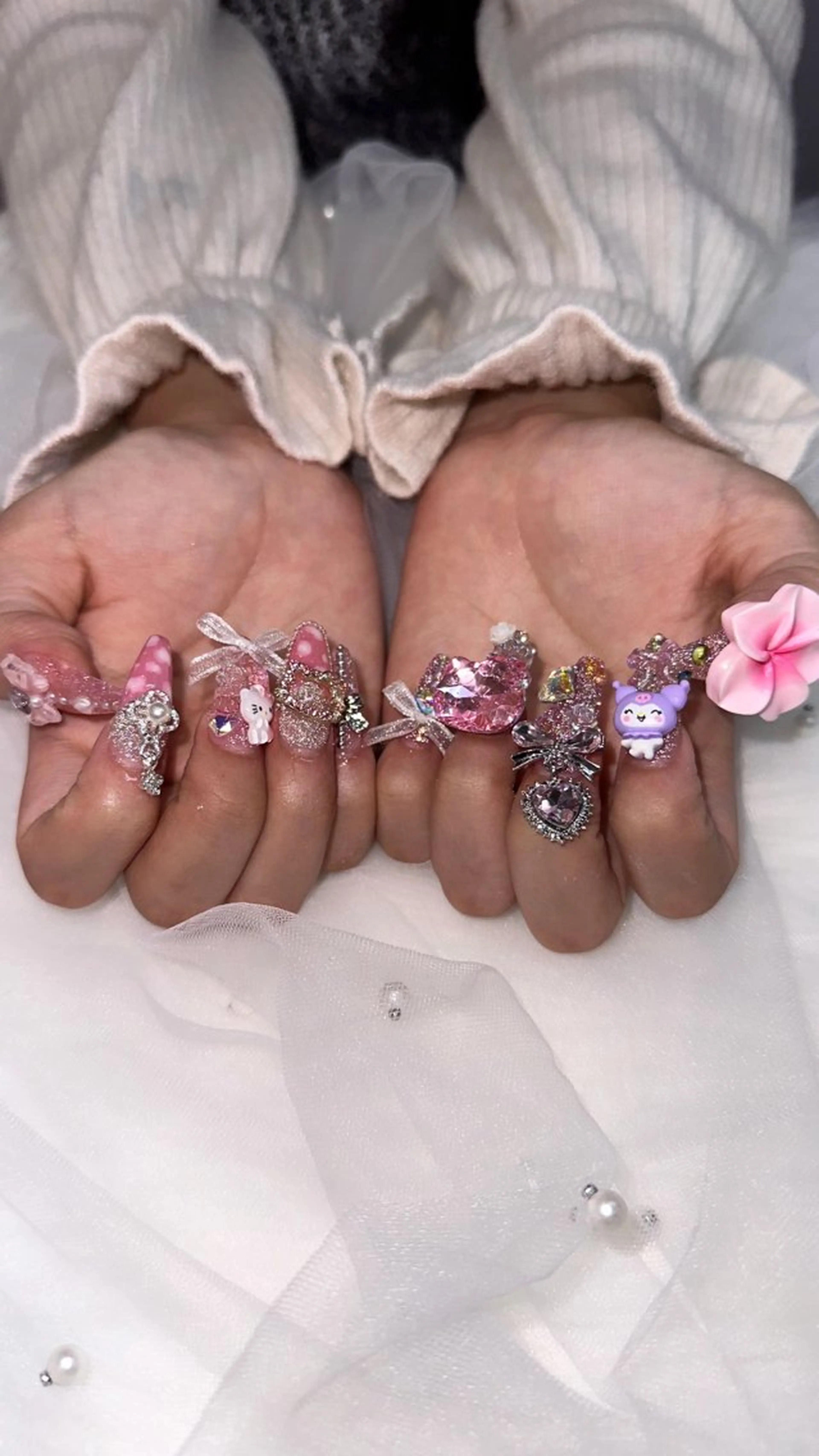 ネイル スカルプネイル ワンホンネイル icy nail れいあのネイルデザイン