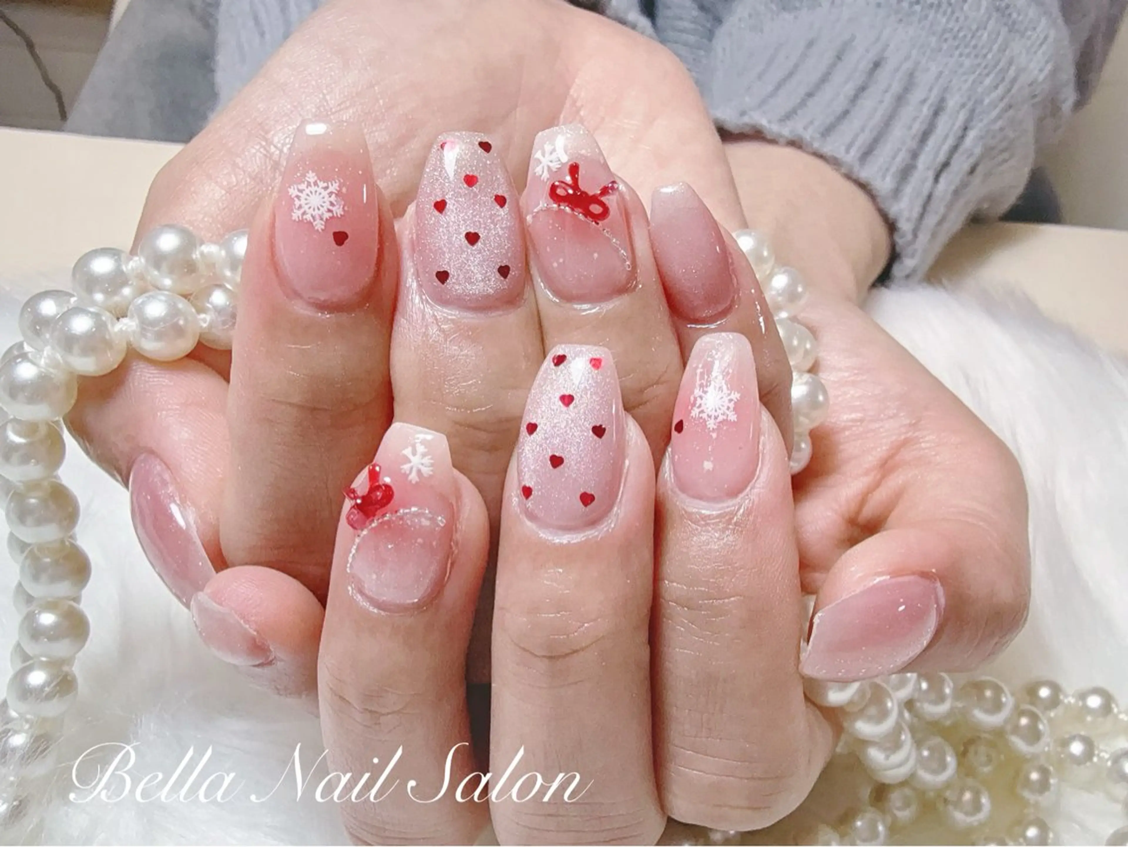 ネイル ハンドネイル Bella Nail Salonパラジェルのネイルデザイン