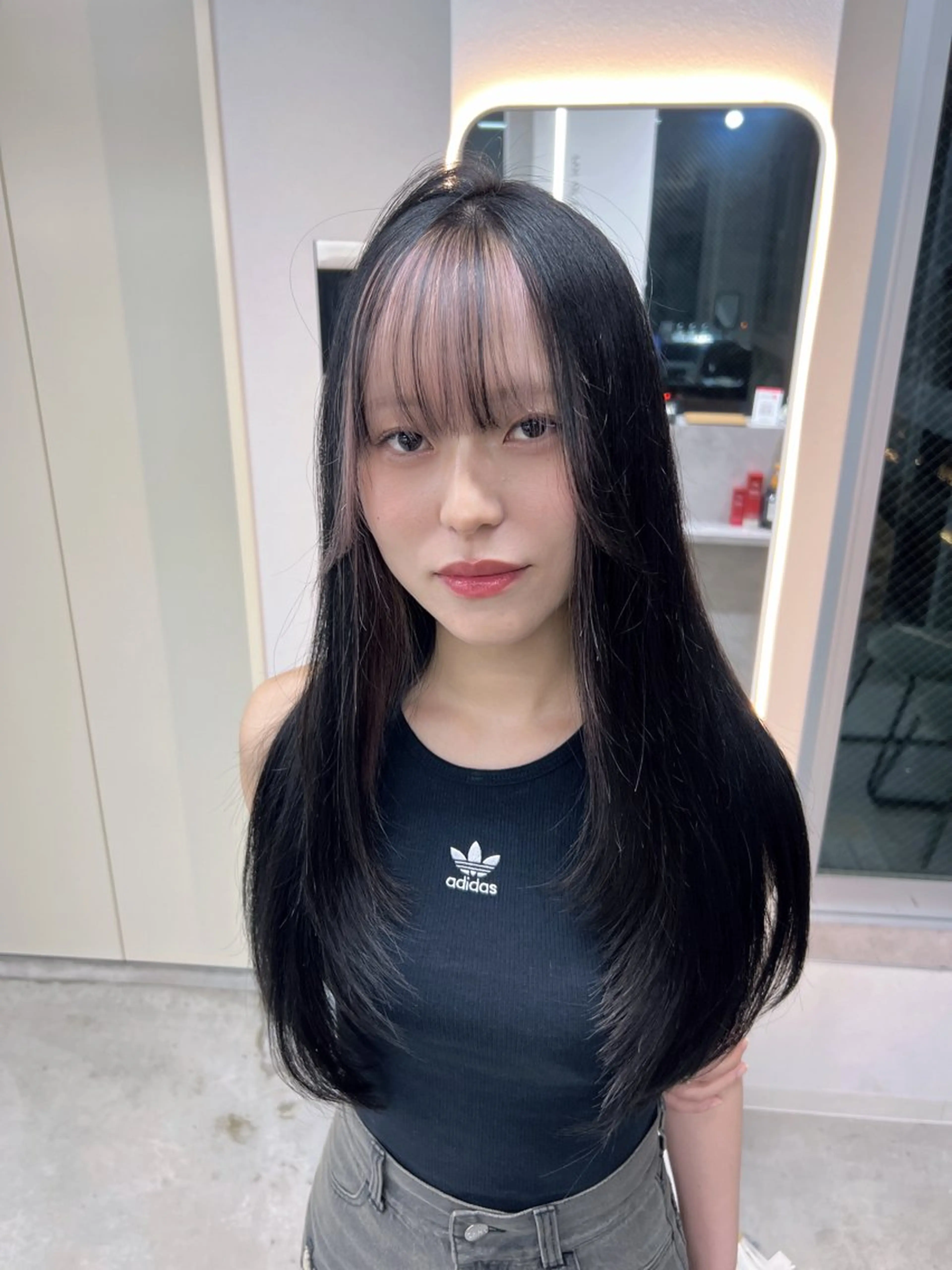 イヤリングカラー＋2stepトリートメントの写真