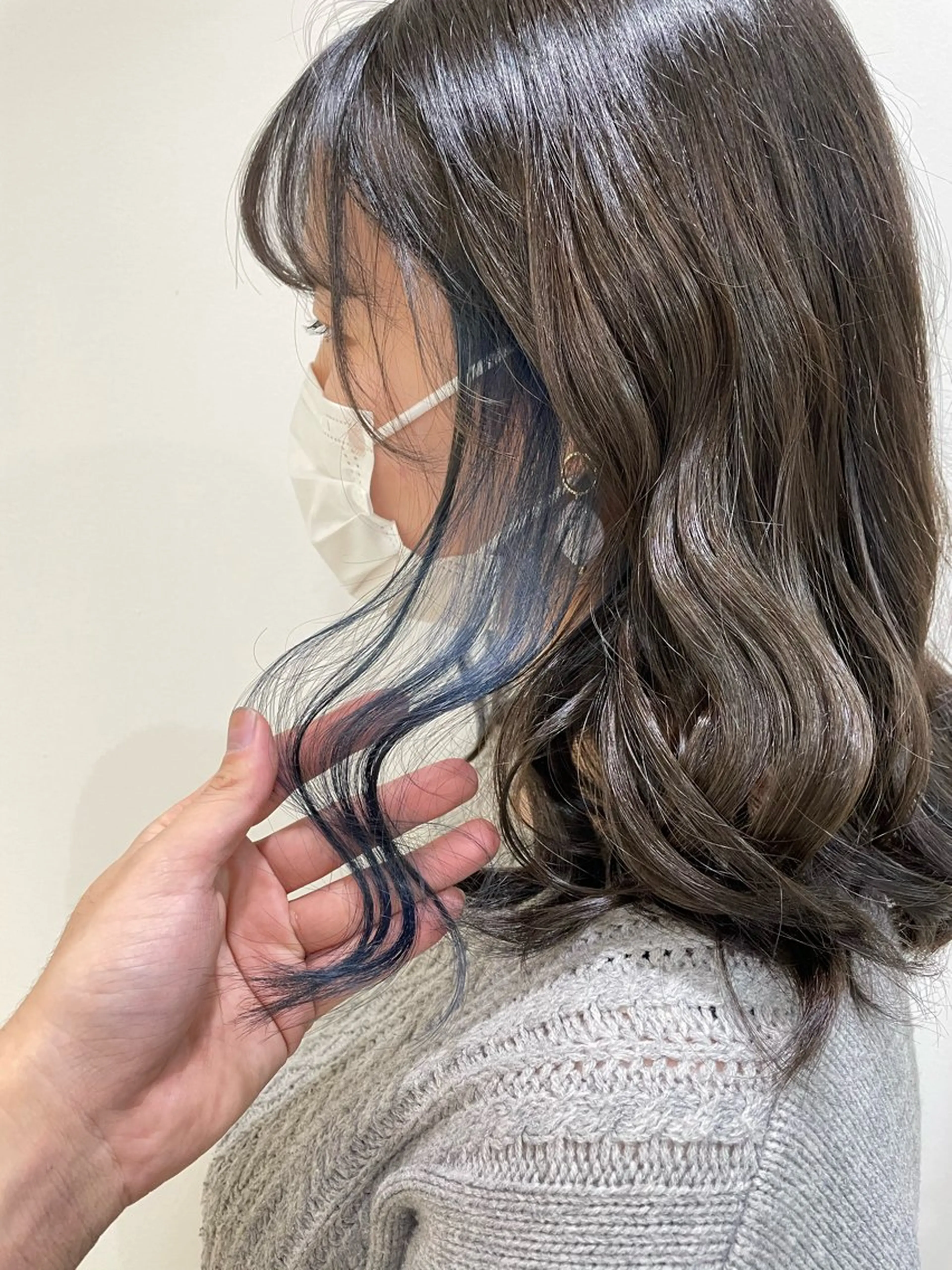 セミロング カラー 🦋💜金澤 愛奈💜🦋のヘアスタイル