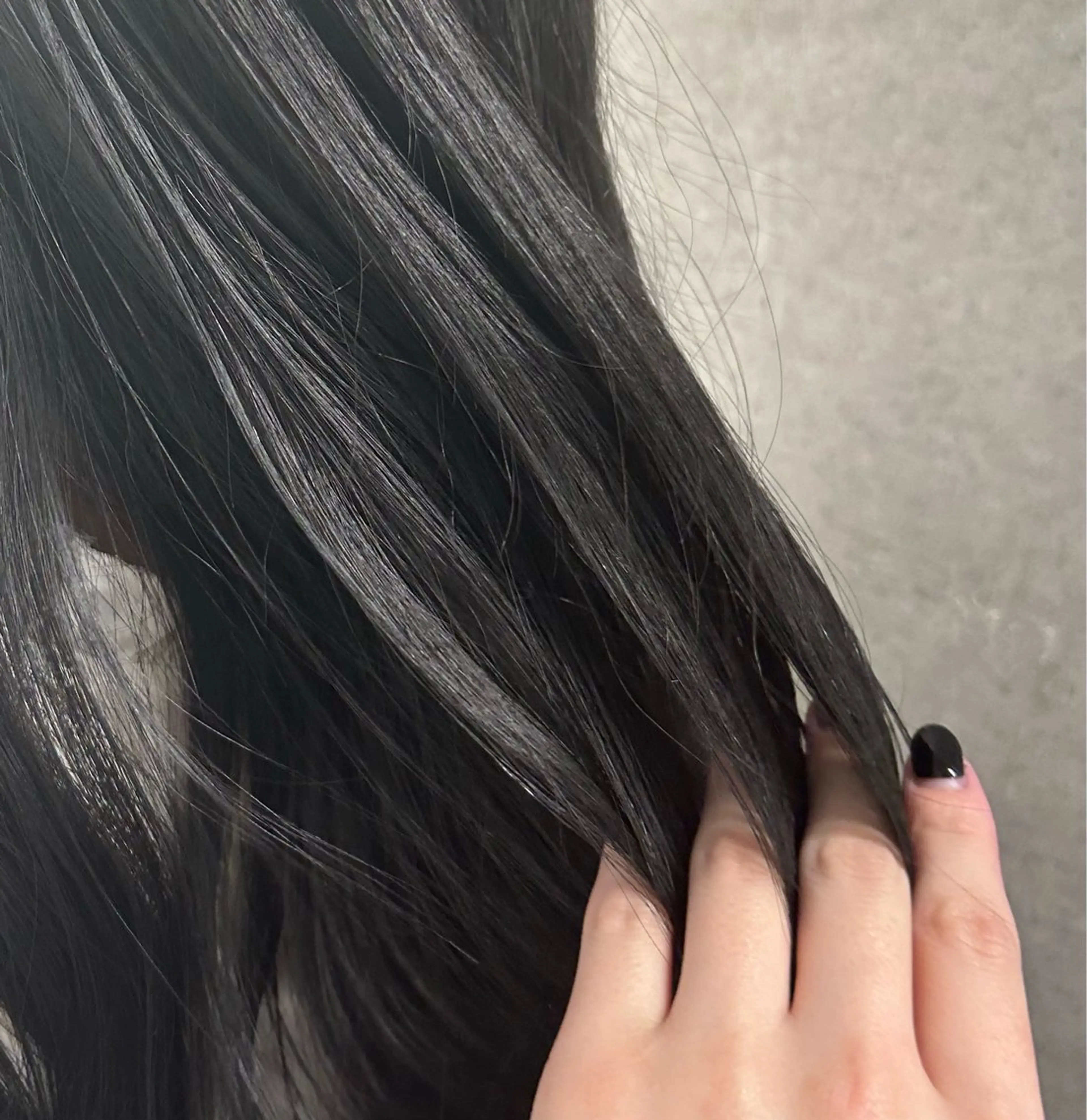 ロング カラー 黒髪 shizuna/天神 /メンズ/ボブのヘアスタイル